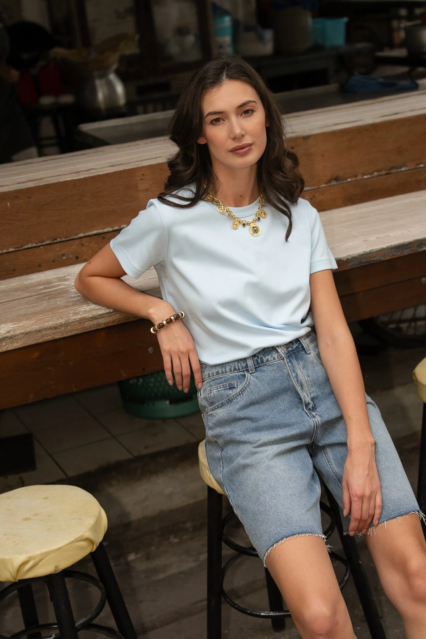 Bermuda Savannah - denim vintage - Image 4