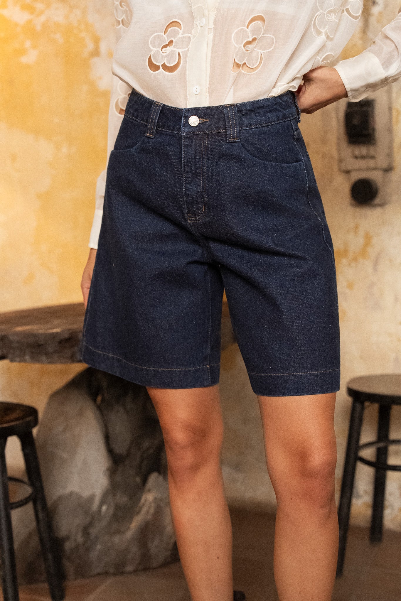 Bermuda Victus - denim brut - Image 3