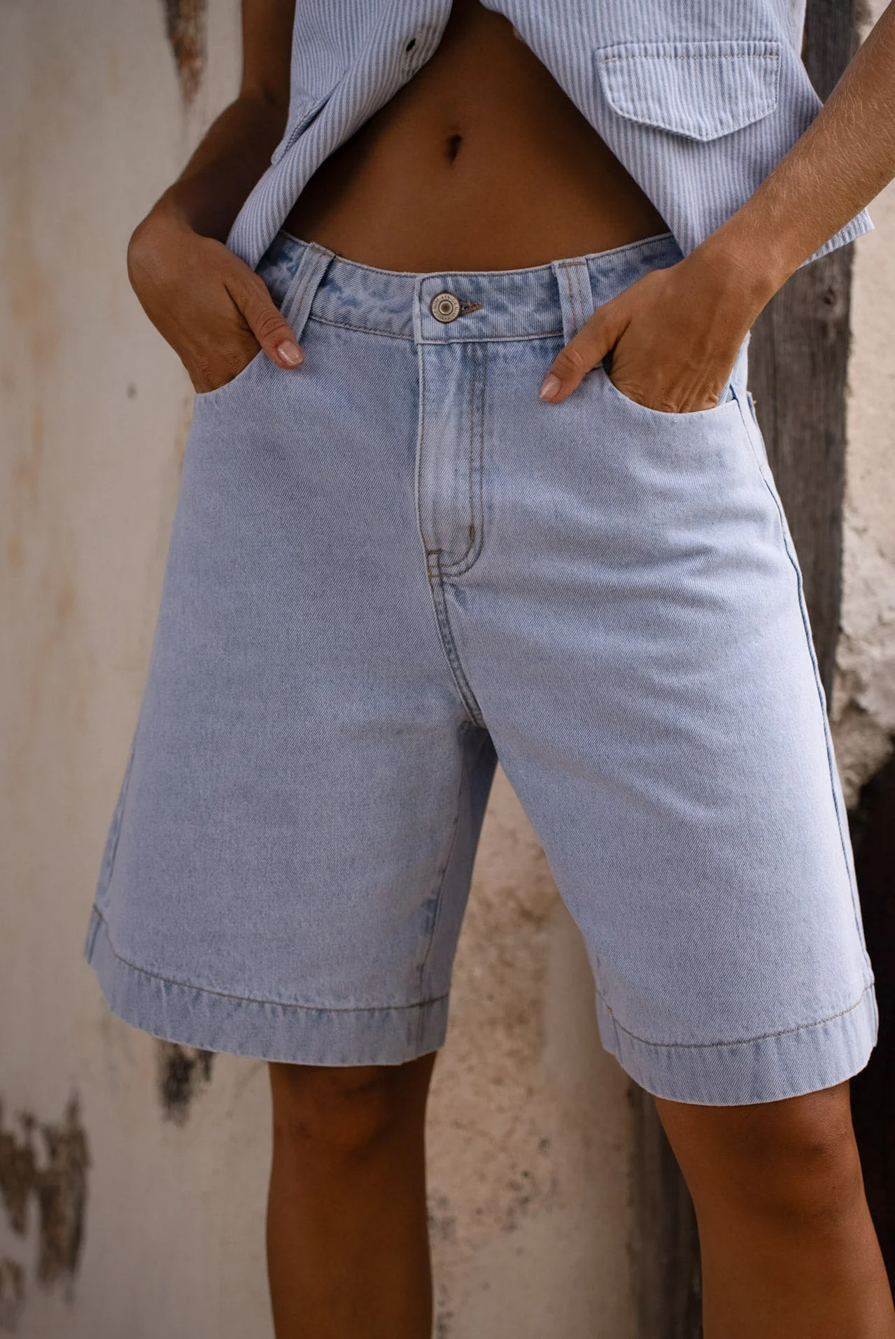 Bermuda Victus - denim très clair - Image 2