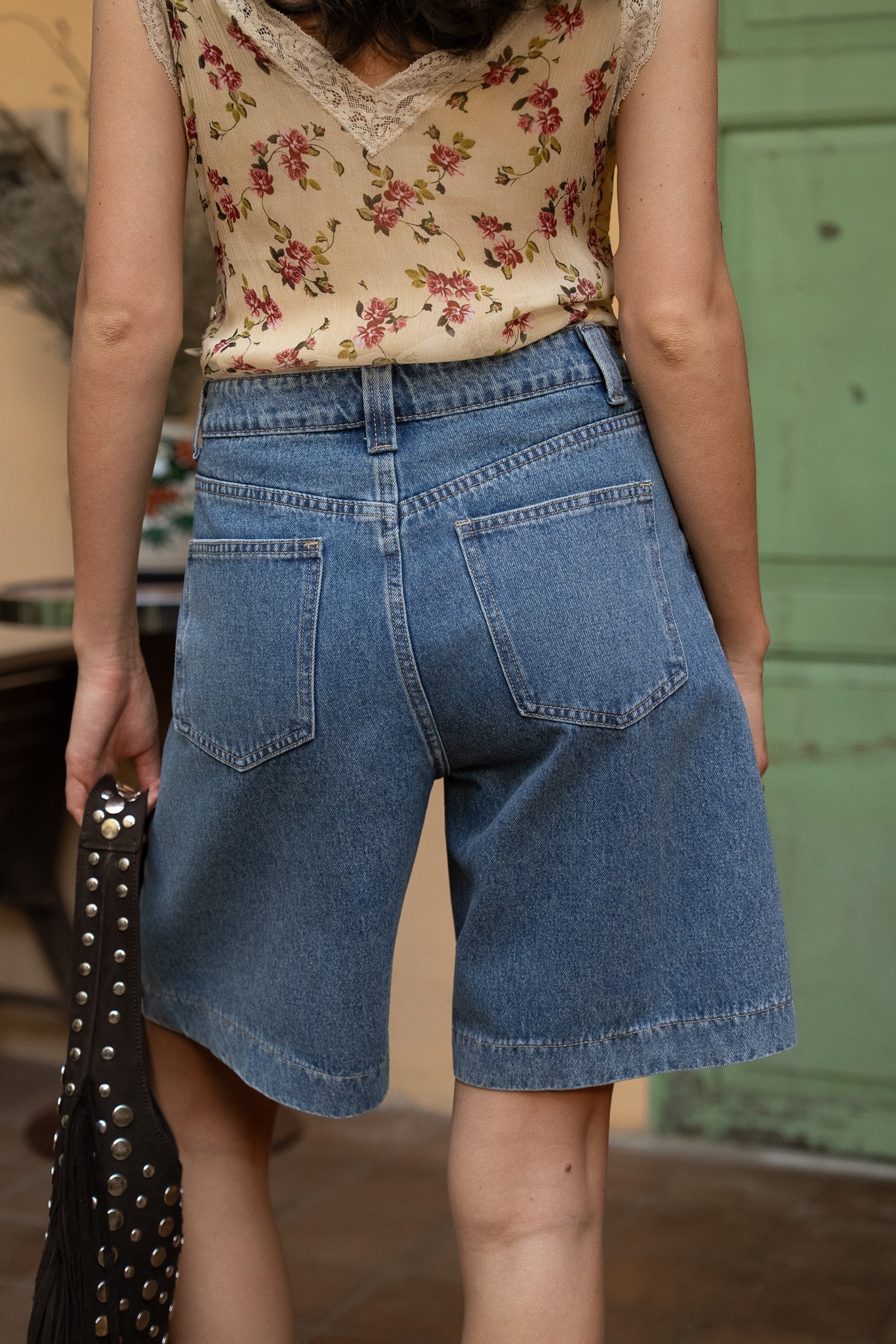 Bermuda Victus - denim gris bleu - Image 4