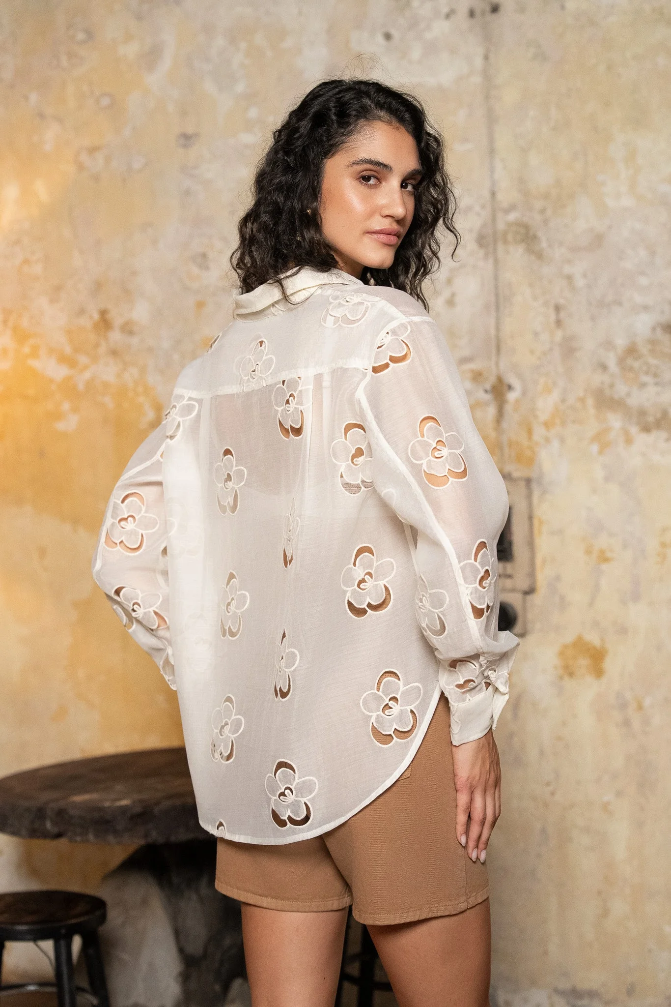 Chemise Cami - beige - Image 3