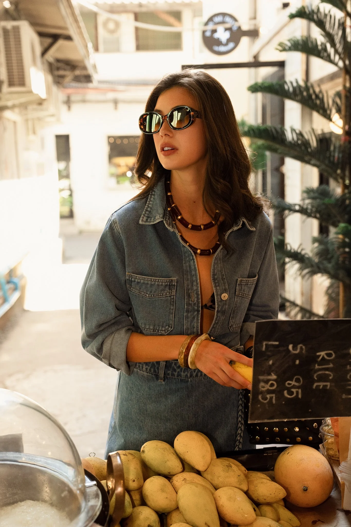 Chemise Cheri - denim stone