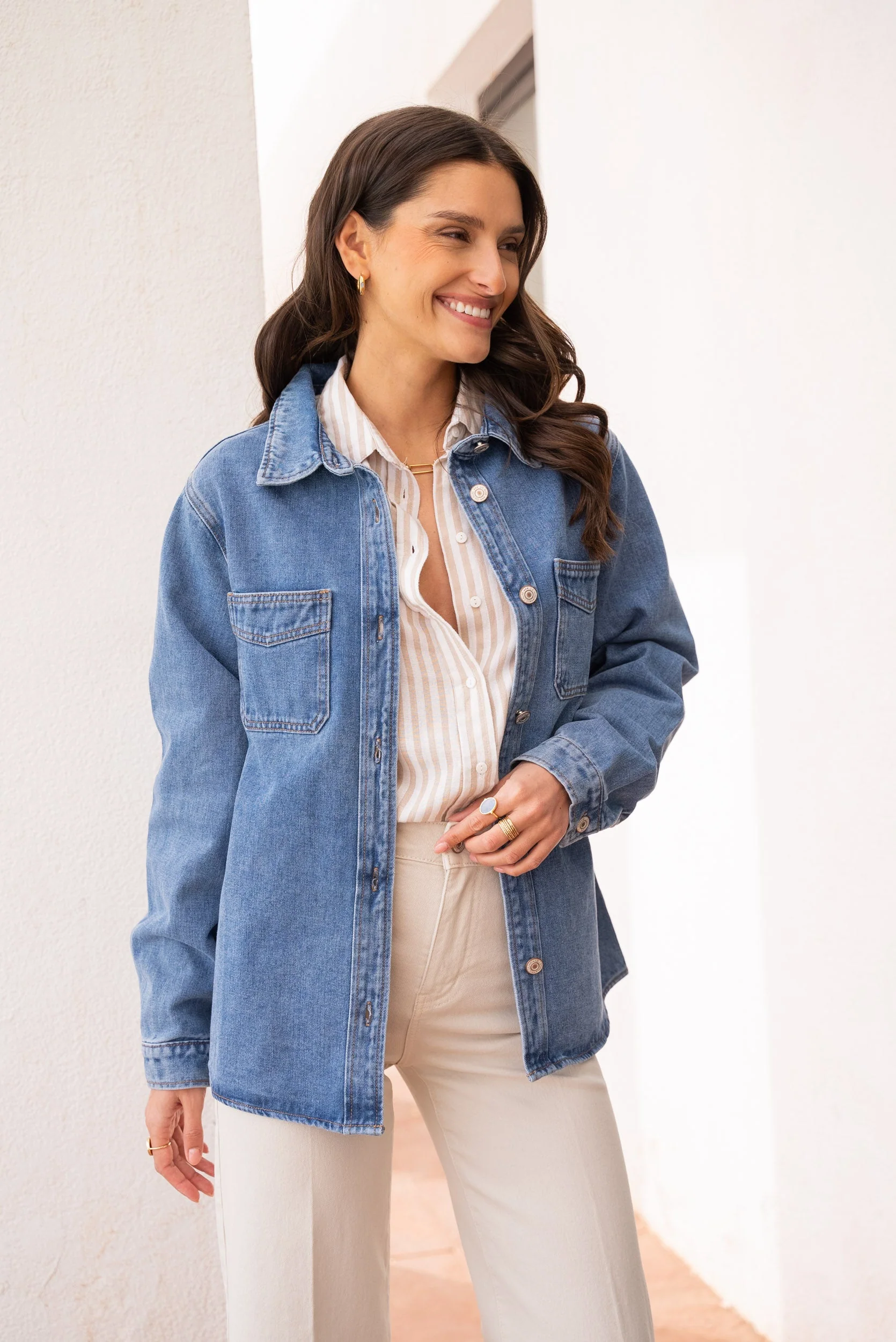 Chemise Cheri - denim stone - Image 2