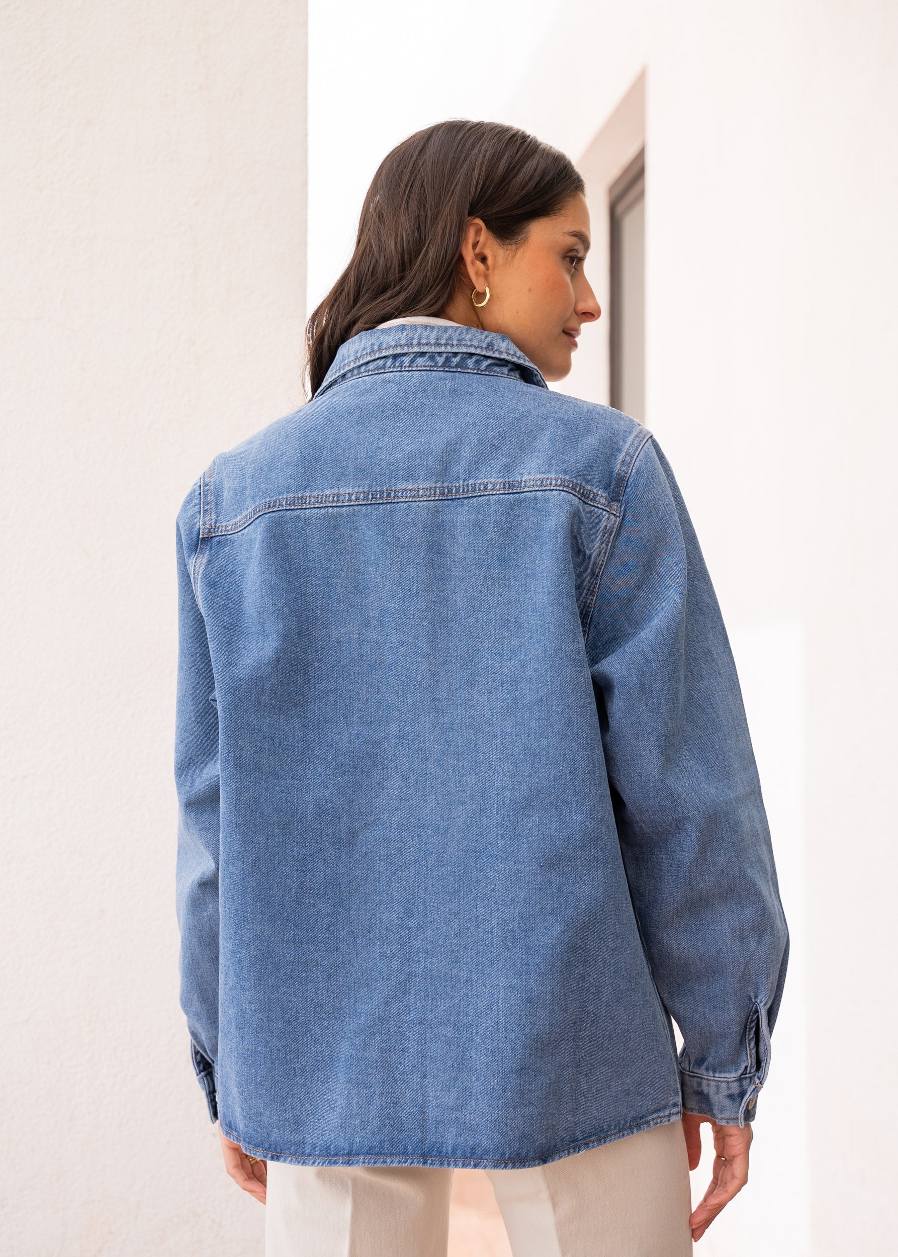 Chemise Cheri - denim stone - Image 3