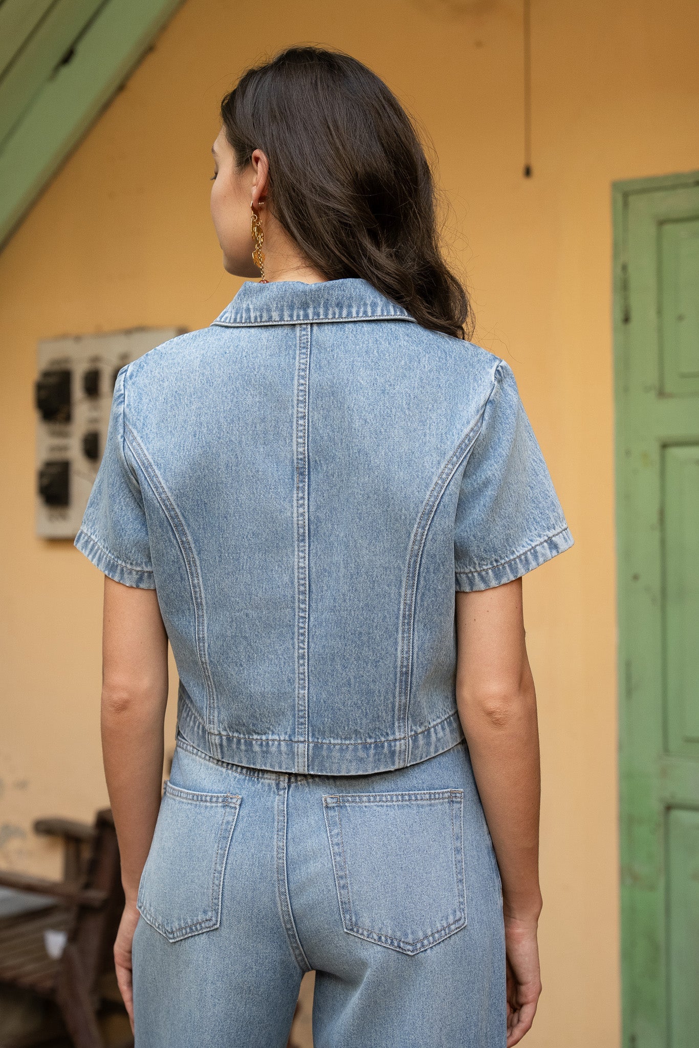 Haut Lucile - denim vintage - Image 3