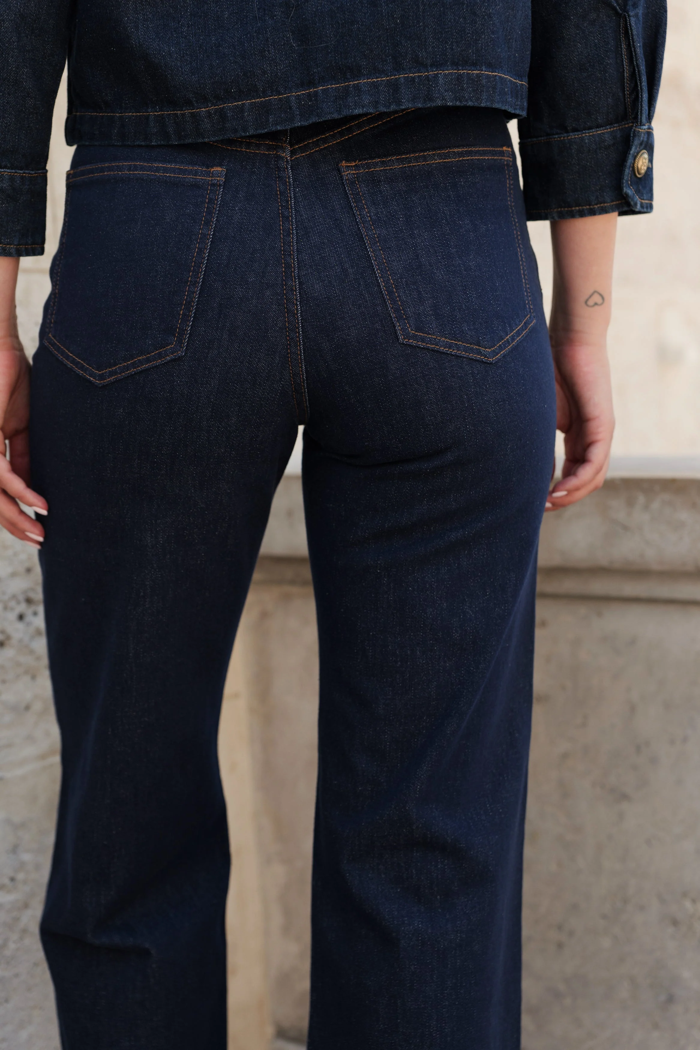 Jean Barbara - denim brut - Image 3