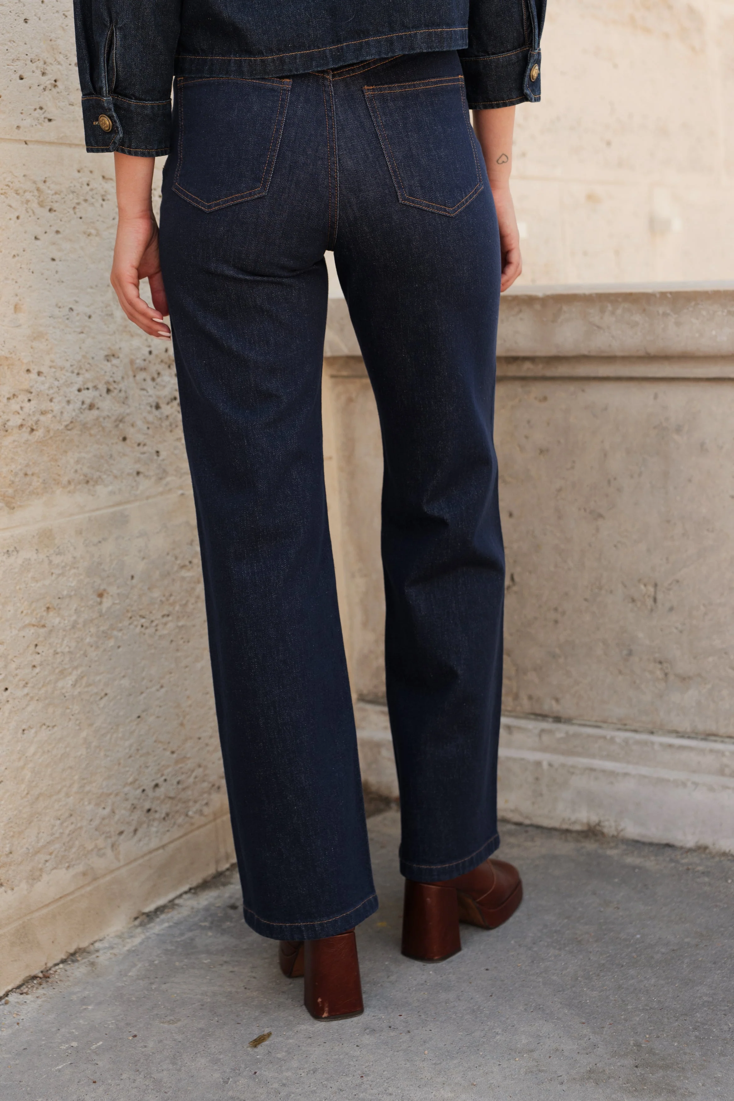 Jean Barbara - denim brut - Image 4