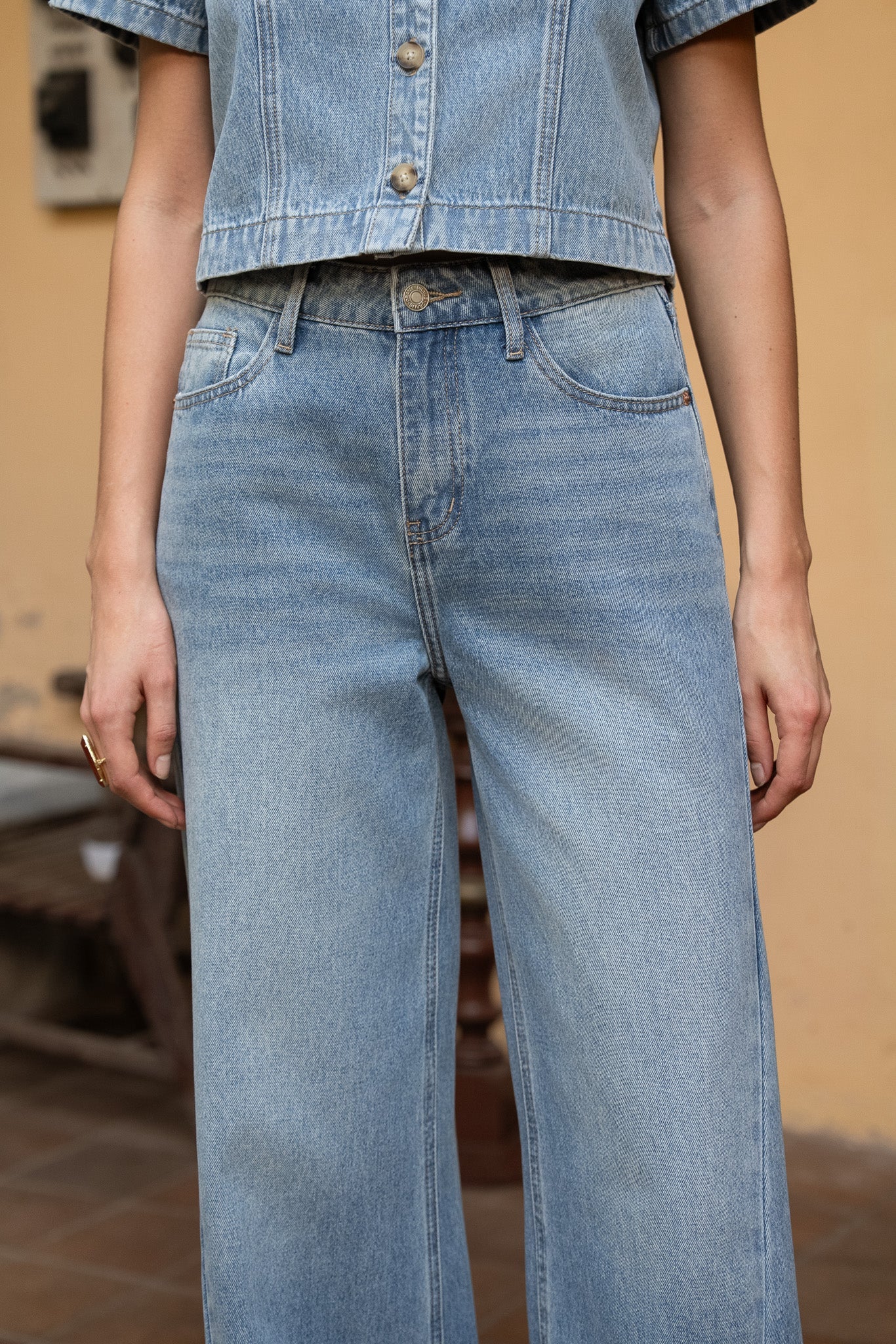 Jean Barnes - denim vintage - Image 3