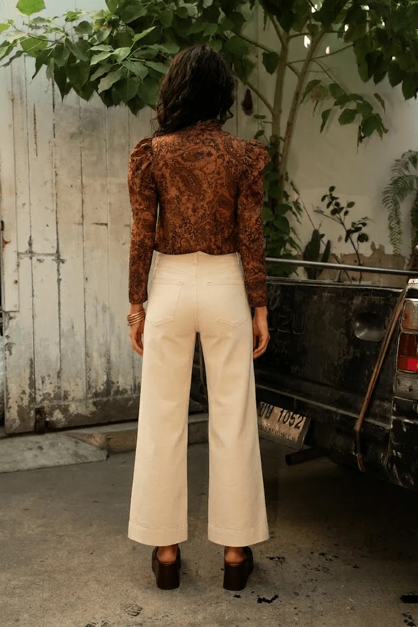 Jean Boho - denim naturel - Image 4