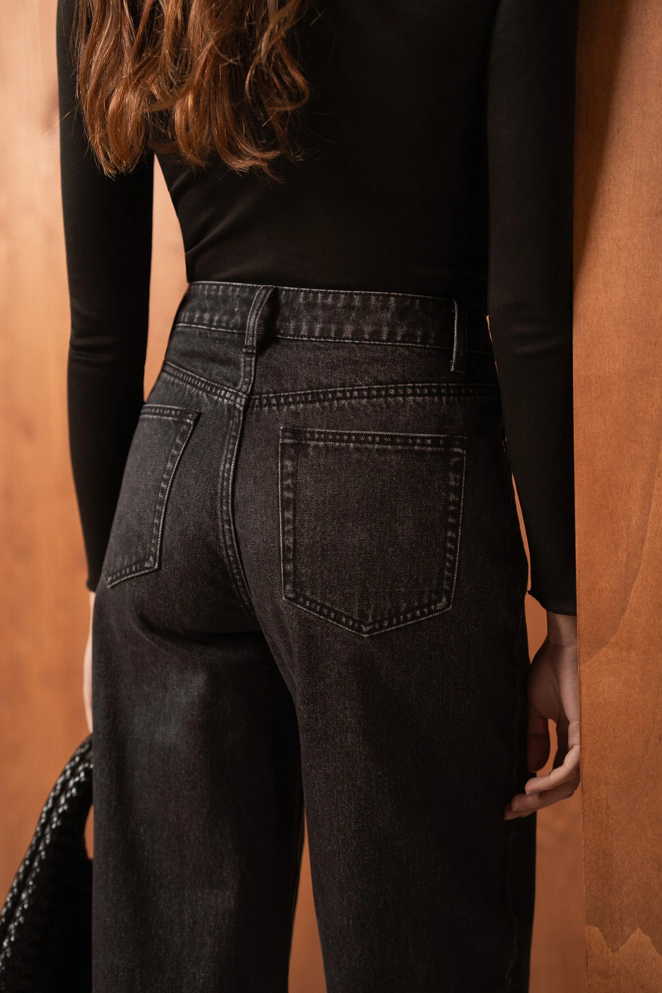 Jean Bony - denim gris foncé - Image 5