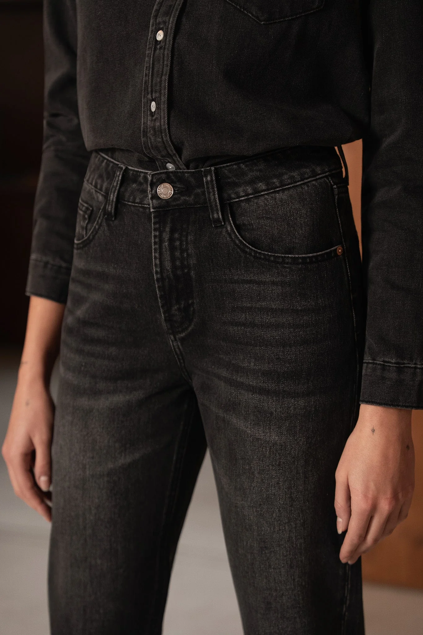 Jean Boy - denim gris - Image 3