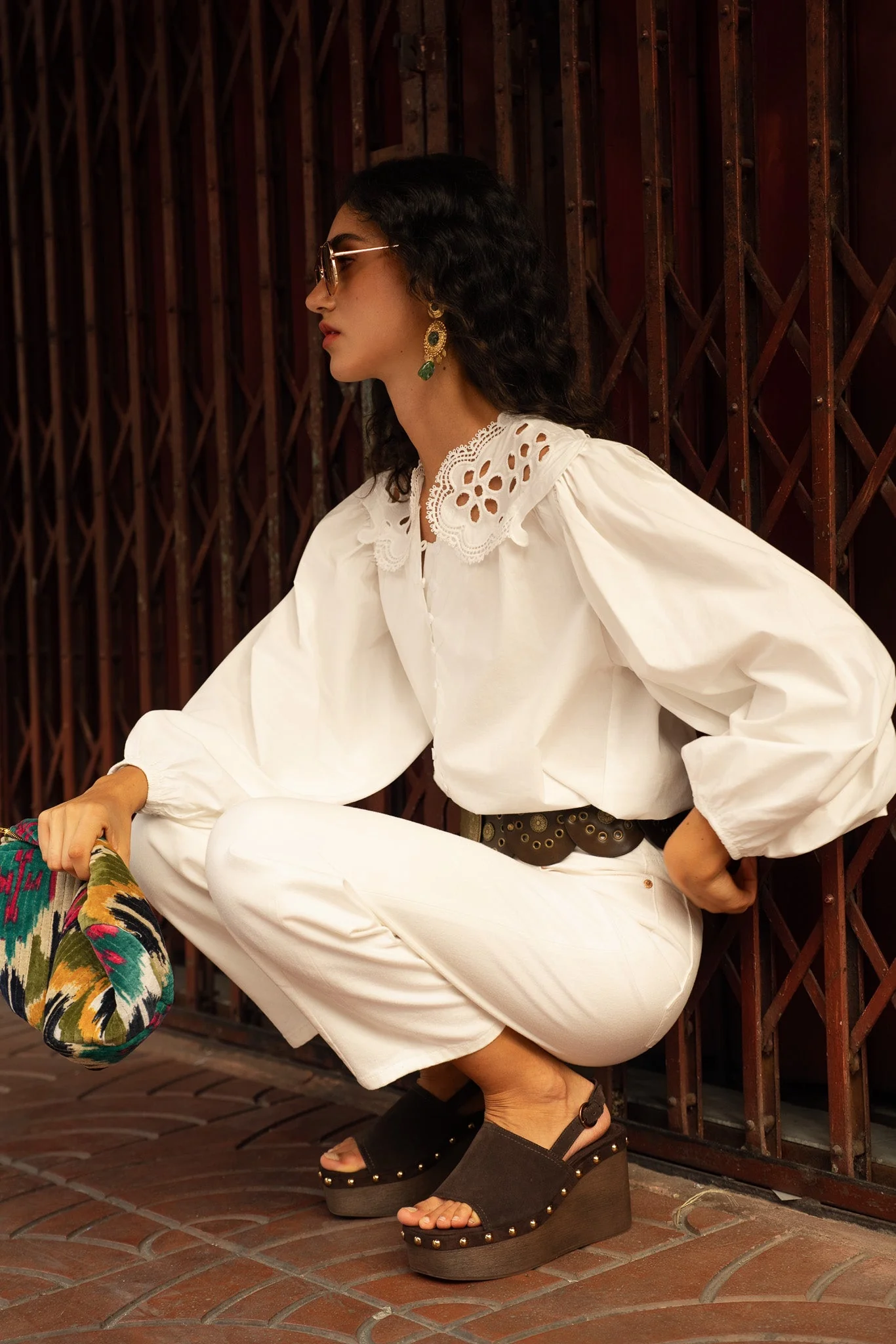 Jean Brandy - denim blanc - Image 3