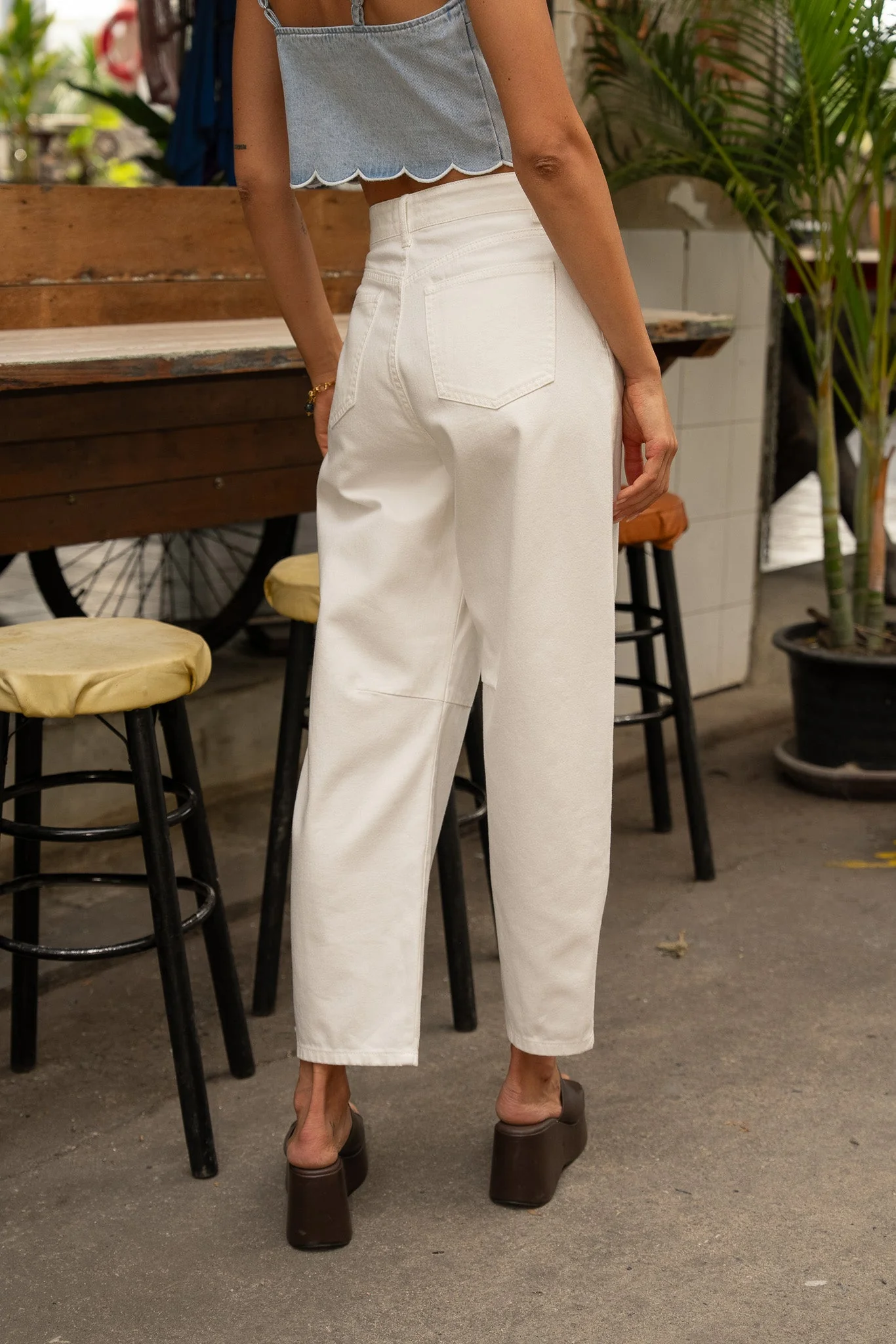 Jean Brandy - denim blanc - Image 4
