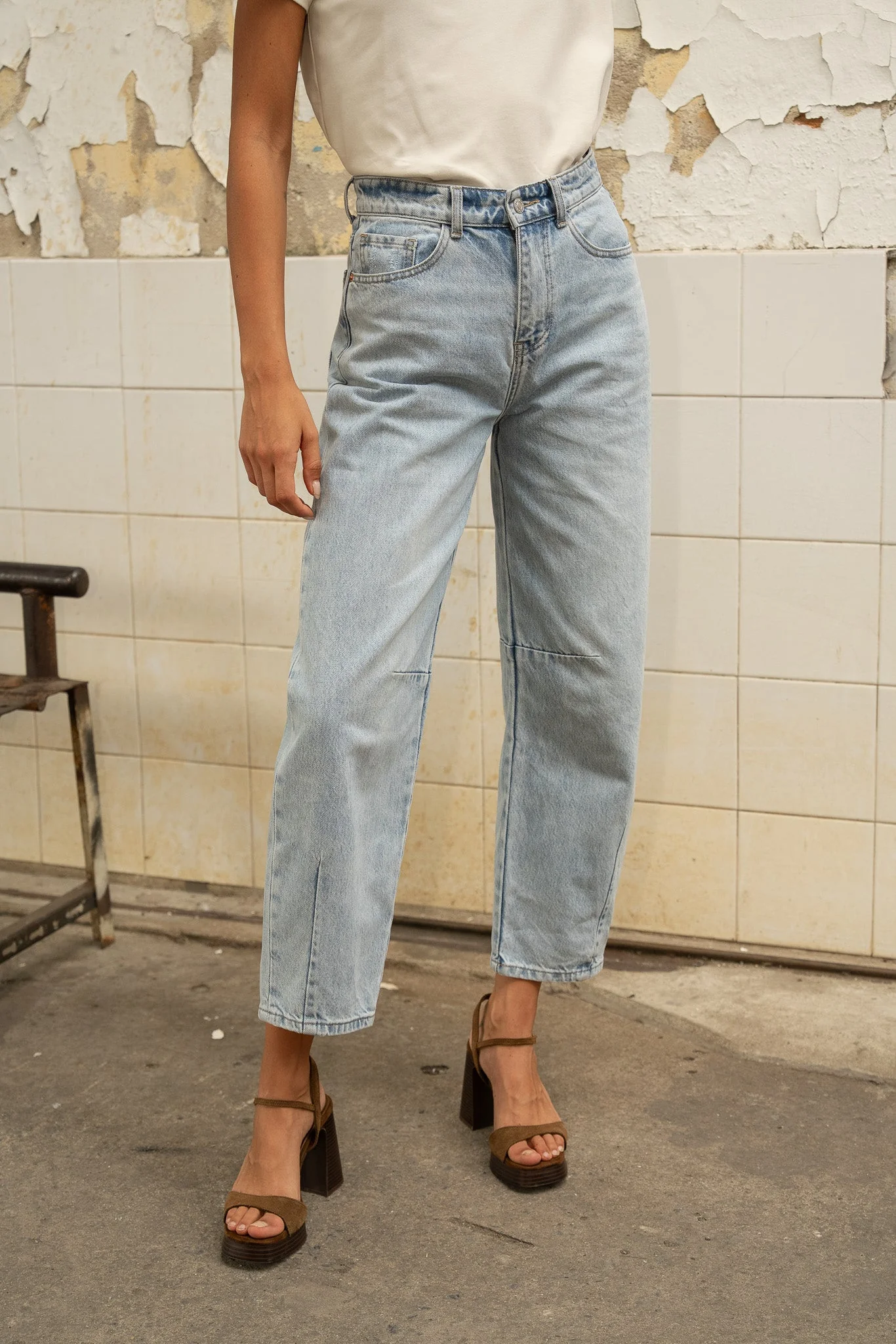 Jean Brandy - denim clair - Image 3