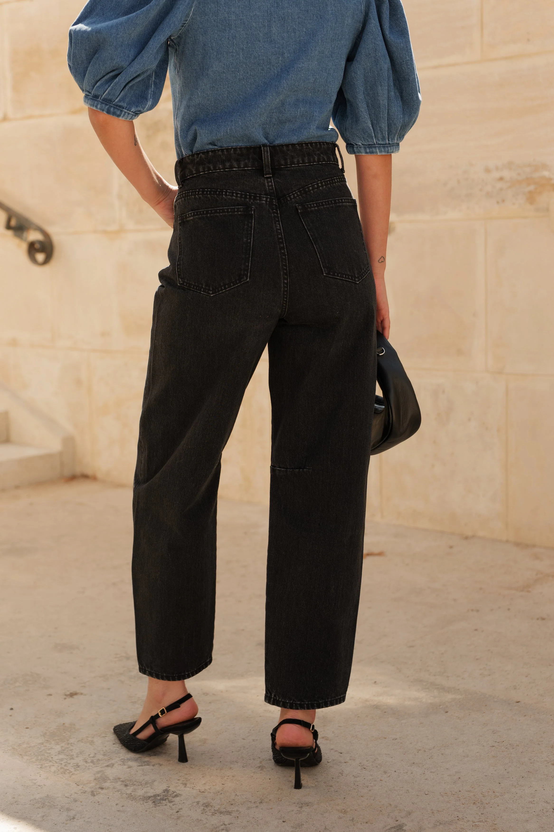 Jean Brandy - denim gris - Image 3