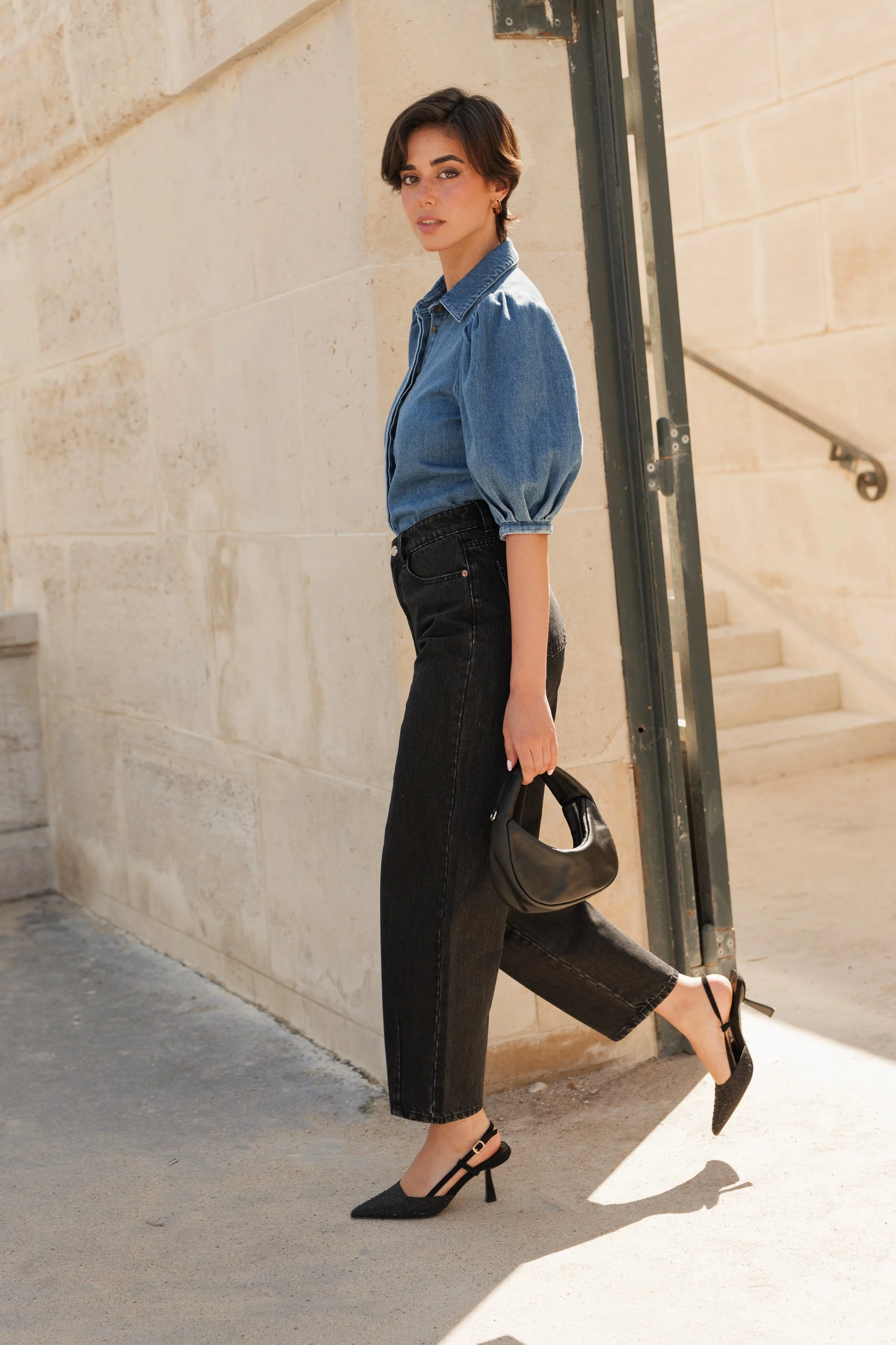 Jean Brandy - denim gris - Image 4