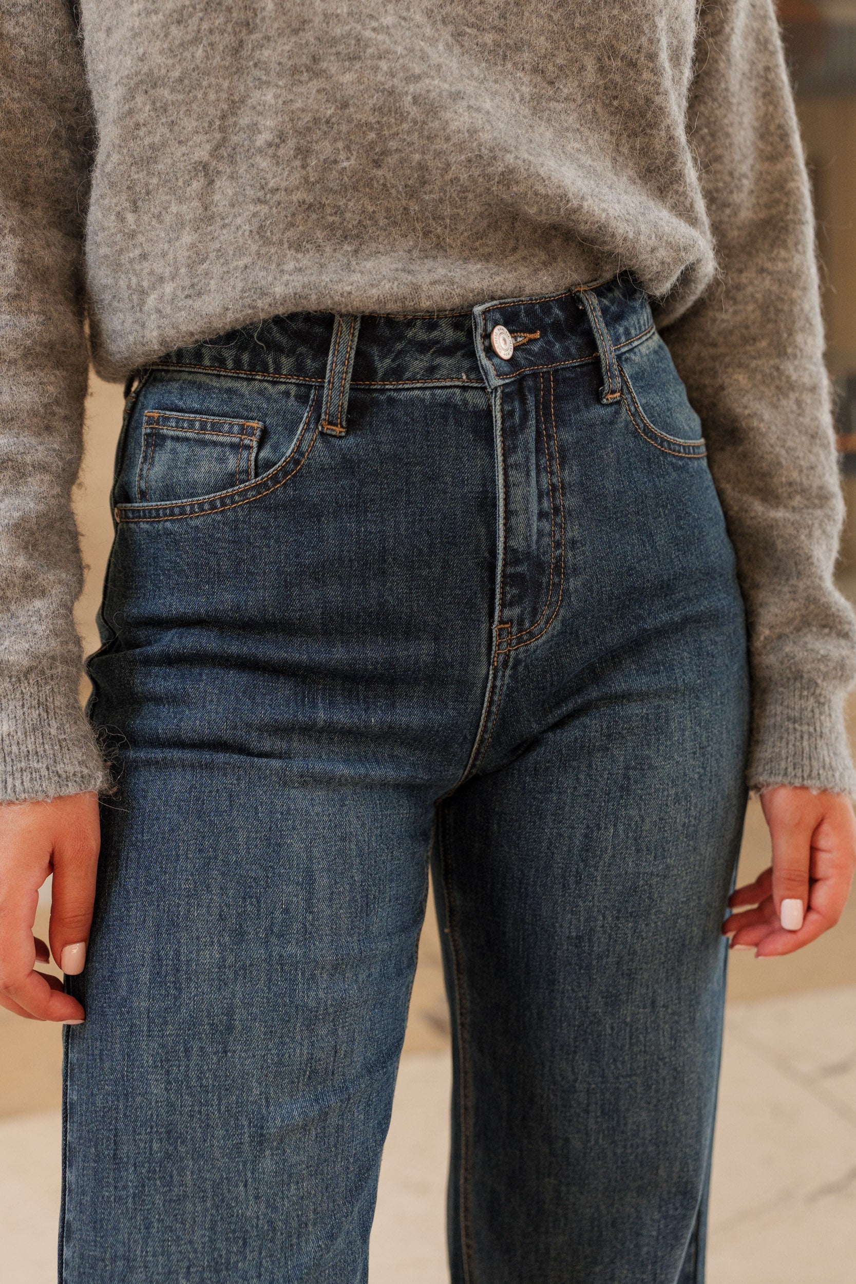 Jean Celestin - denim bleu foncé - Image 3