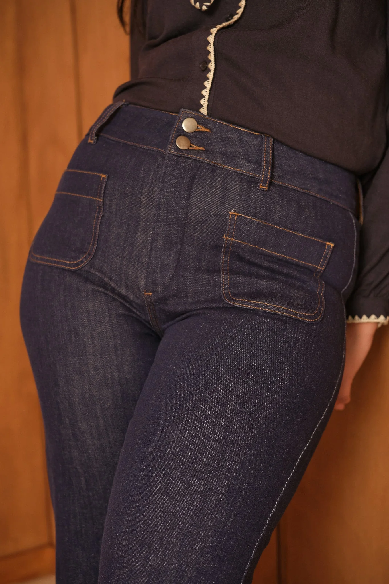 Jean Elena - denim brut - curvy - Image 3