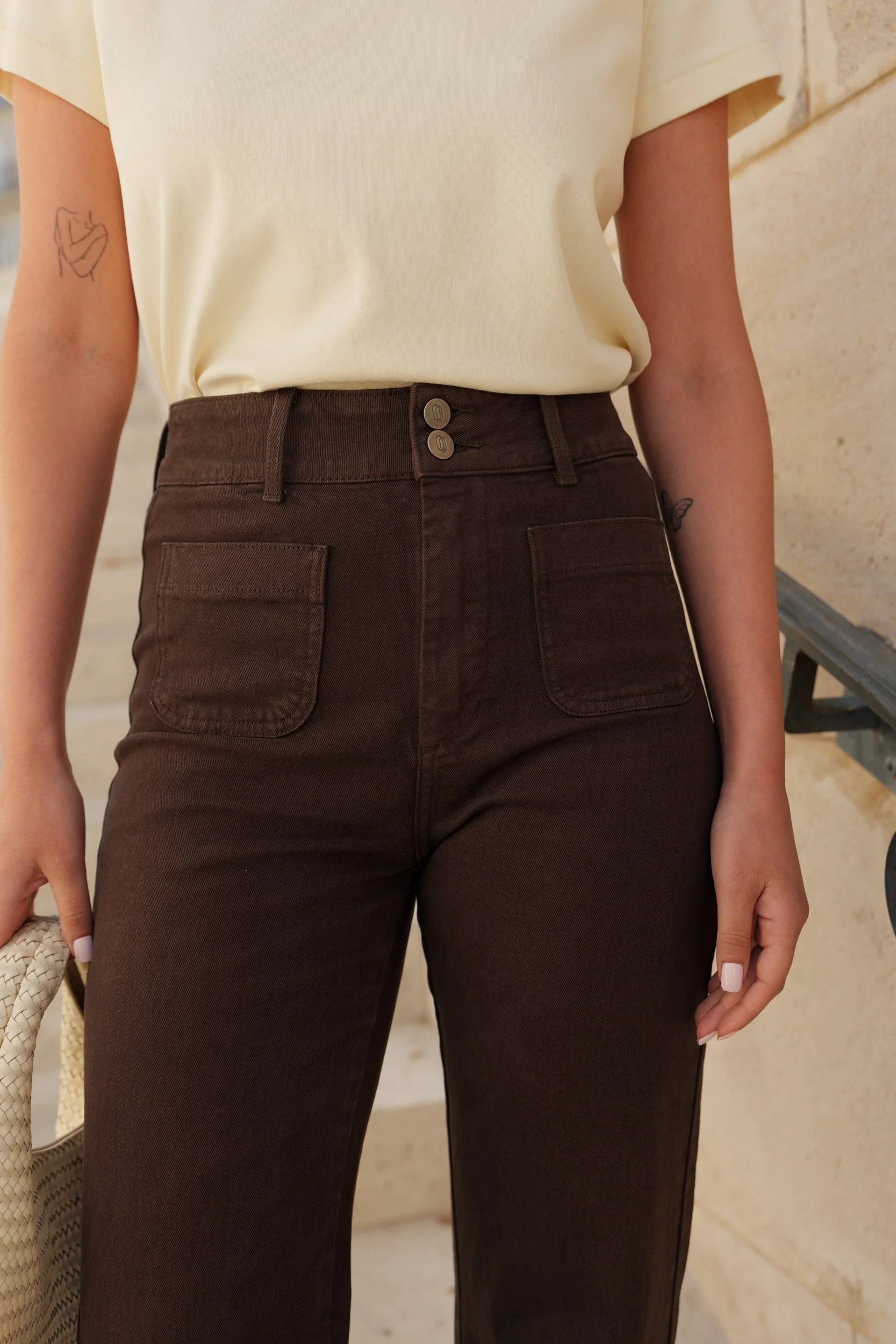 Jean Elena - denim chocolat - Image 3