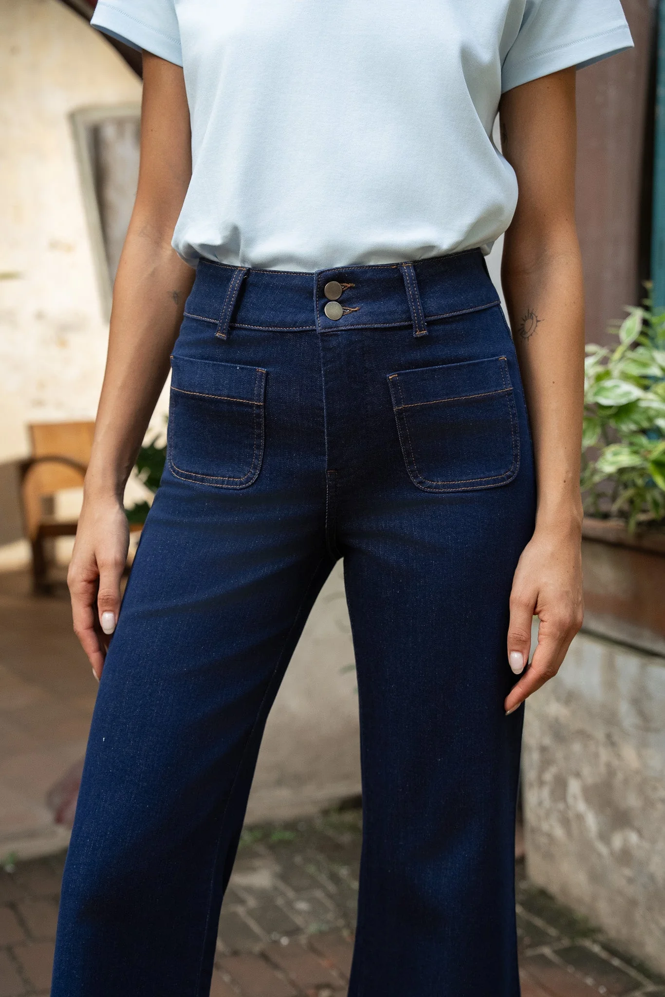 Jean Elenette - denim brut - Image 4