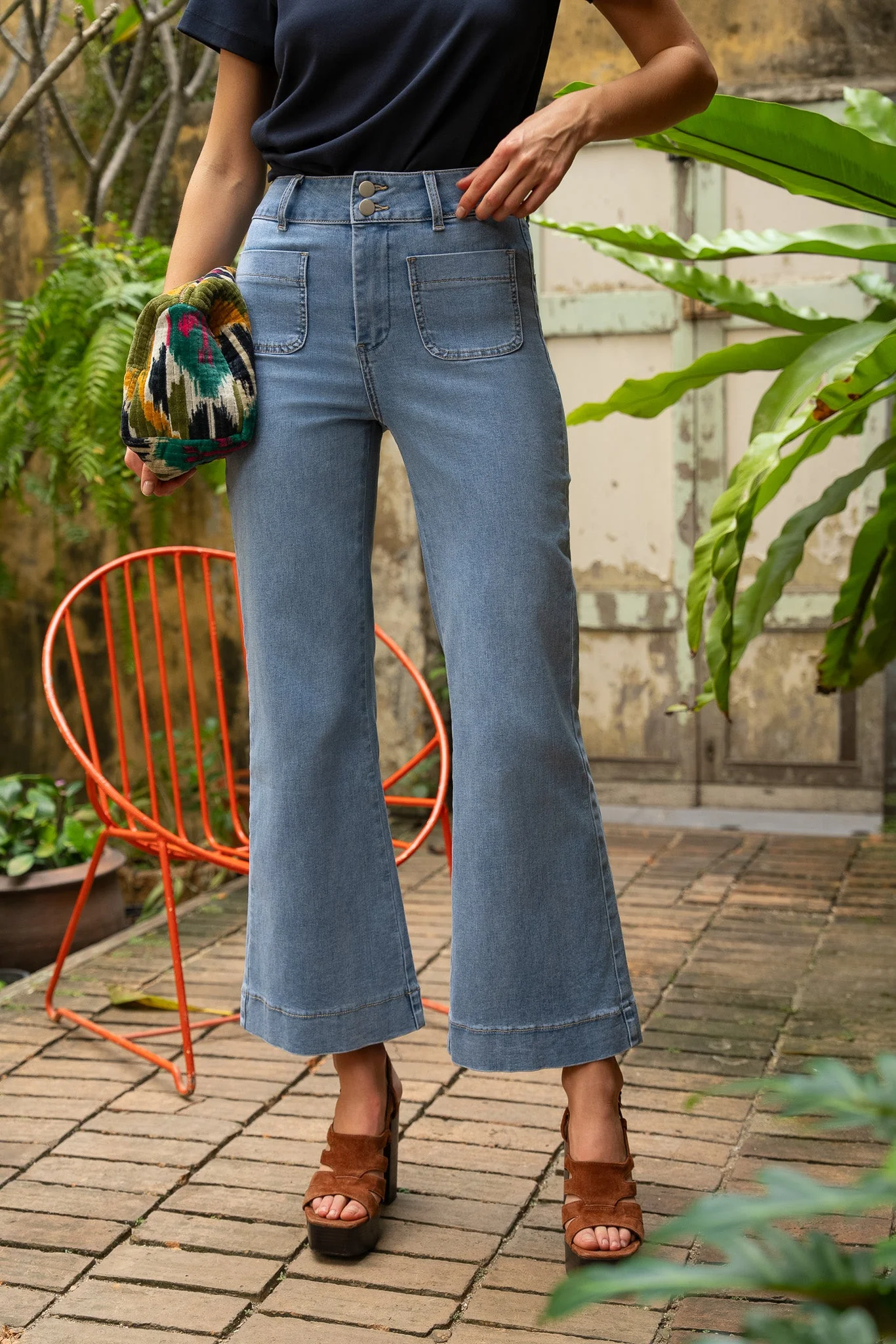 Jean Elenette - denim clair - Image 2