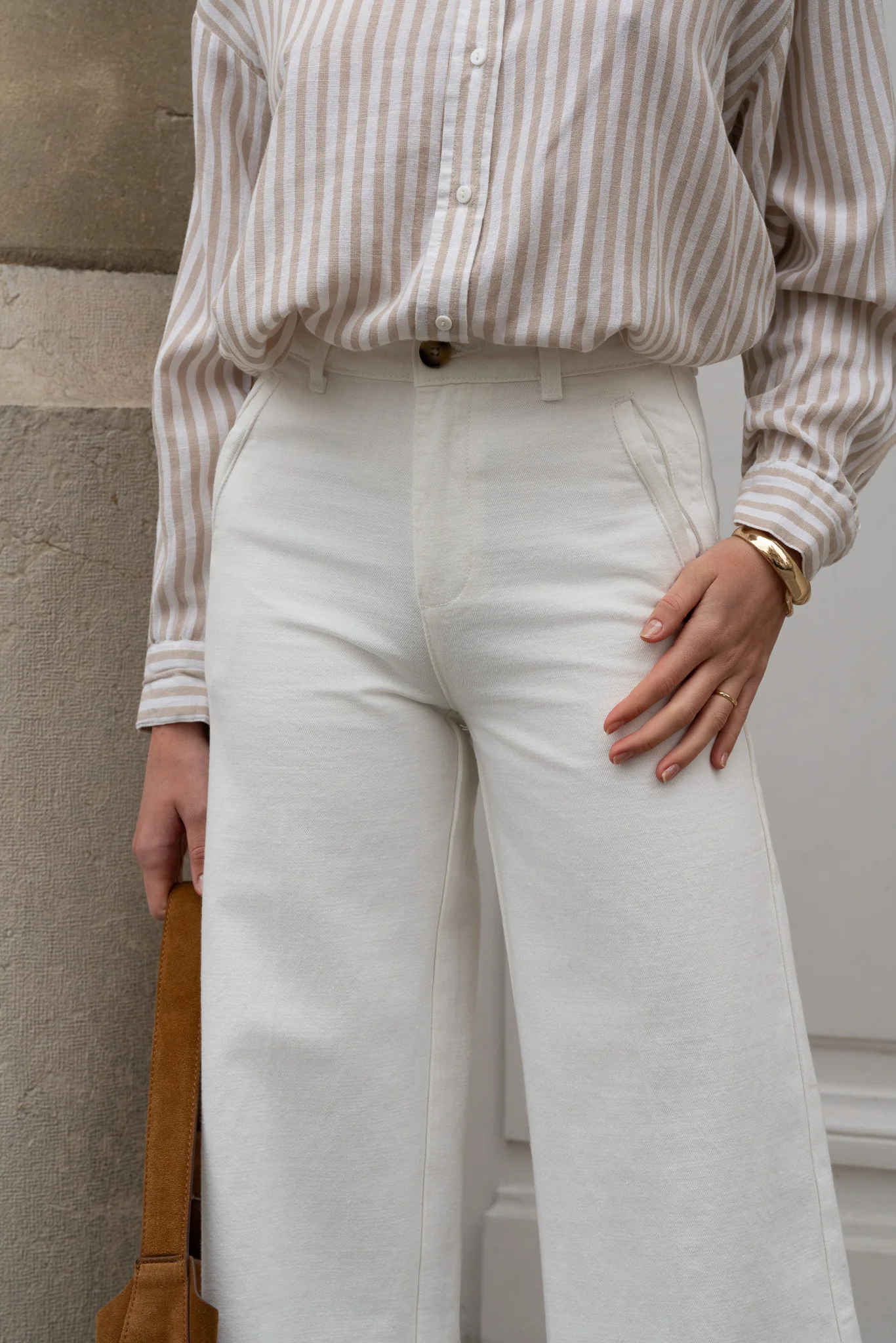 Jean Eleonorette - denim blanc - Image 3