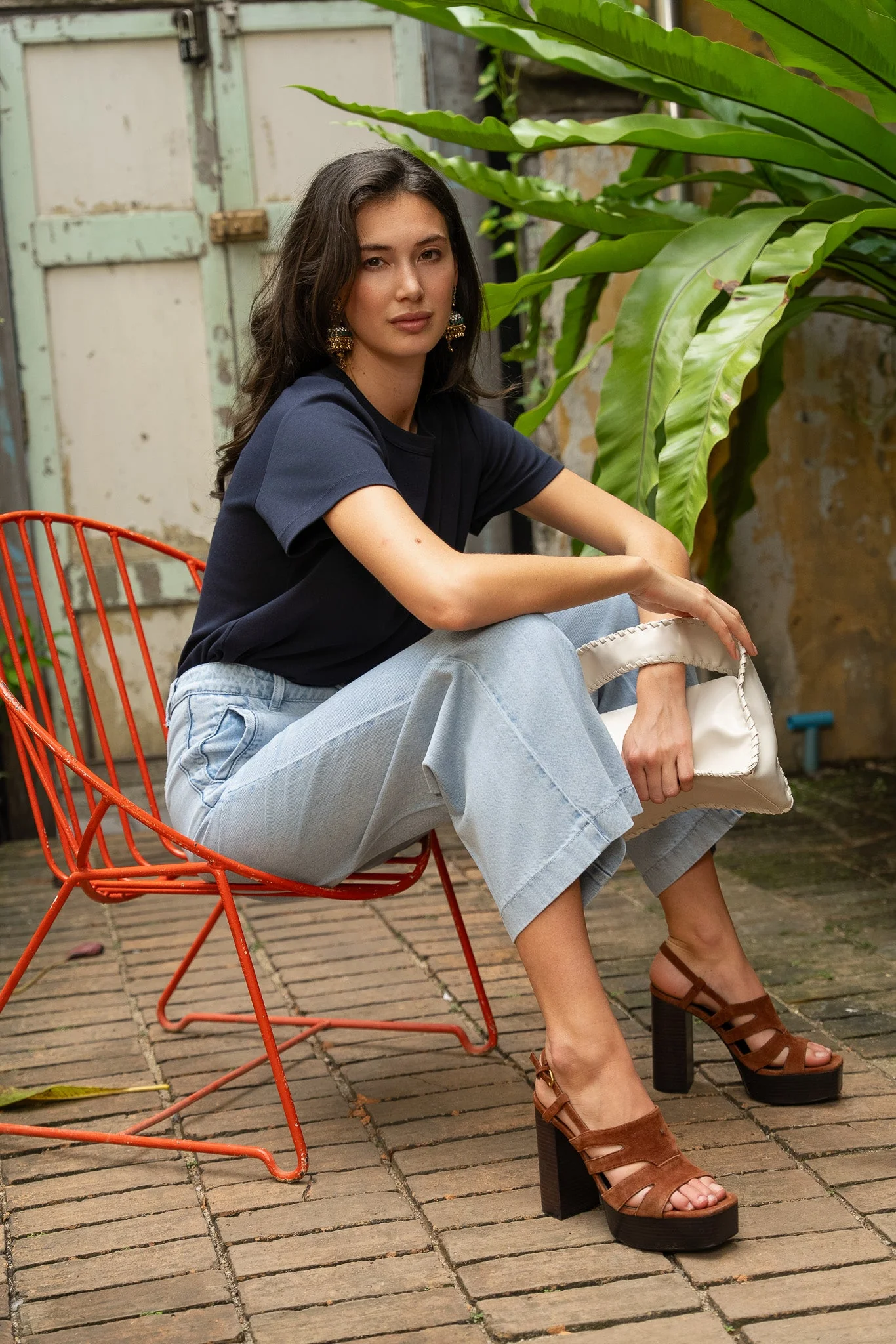 Jean Eleonorette - denim bleu clair - Image 5