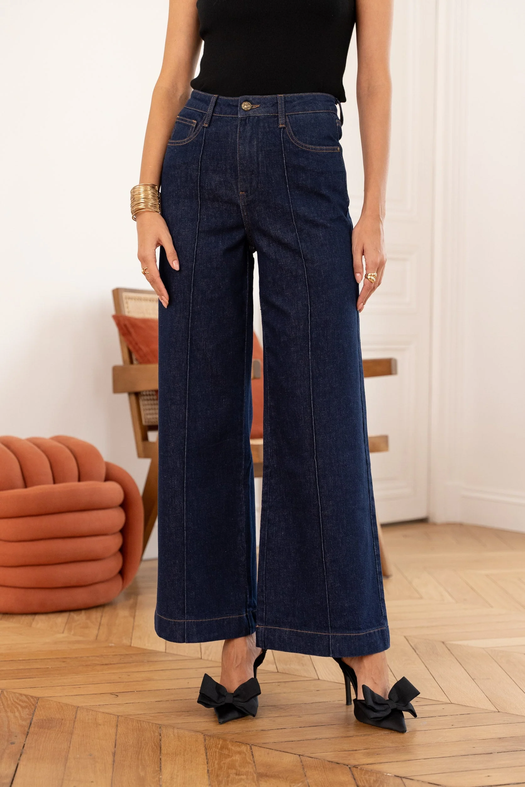 Jean Faustinette - denim brut - Image 3