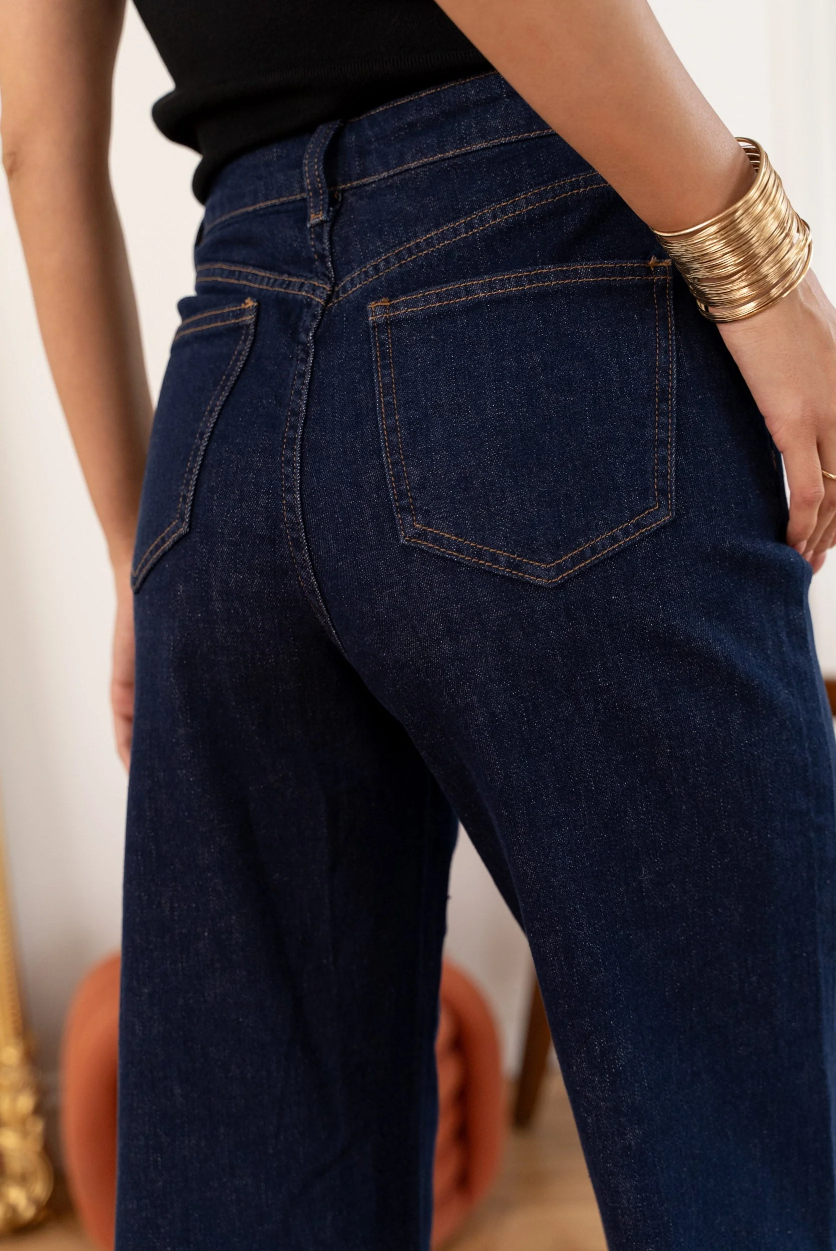 Jean Faustinette - denim brut - Image 4