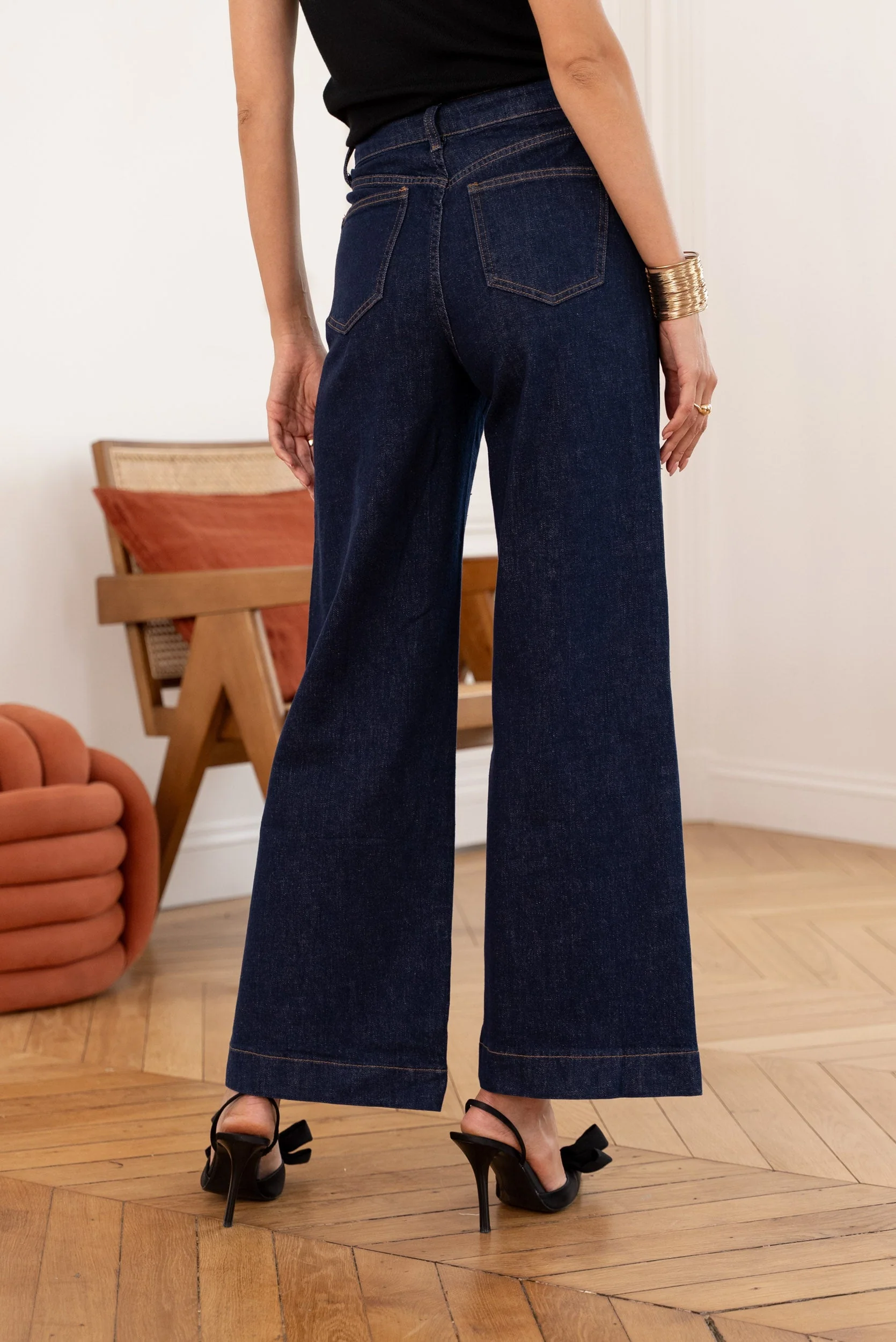 Jean Faustinette - denim brut - Image 5