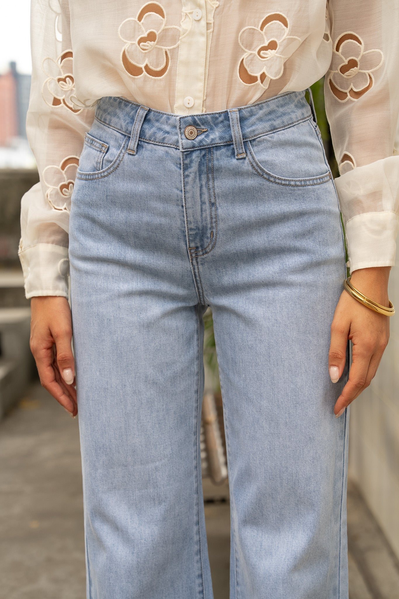 Jean Gabriel - denim bleu clair - Image 3