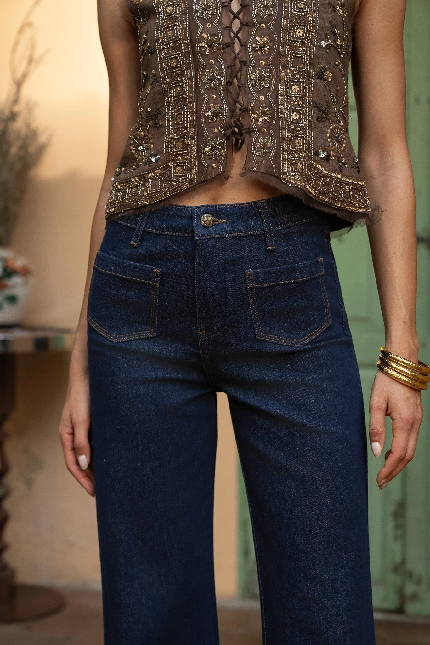 Jean Gaspard - denim brut - Image 4
