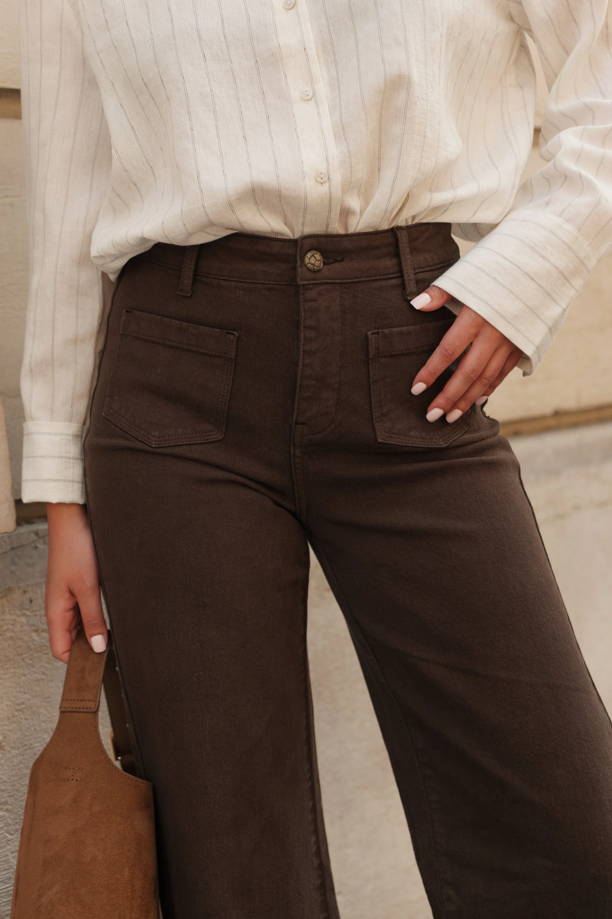 Jean Gaspard- denim chocolat - Image 3