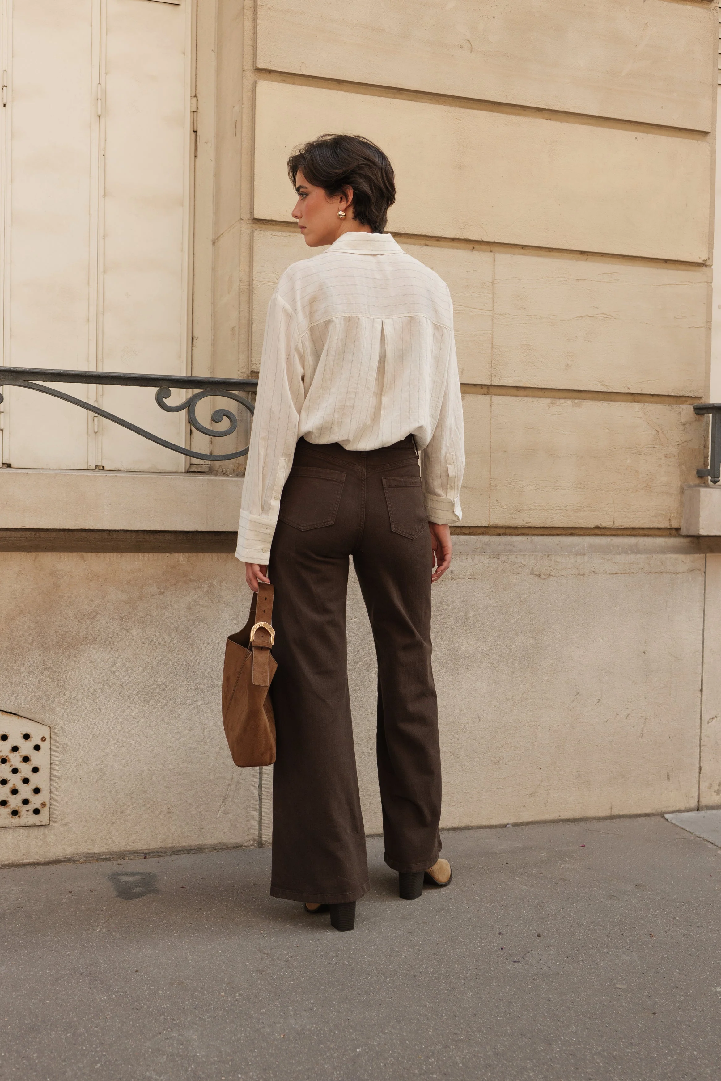 Jean Gaspard- denim chocolat - Image 4