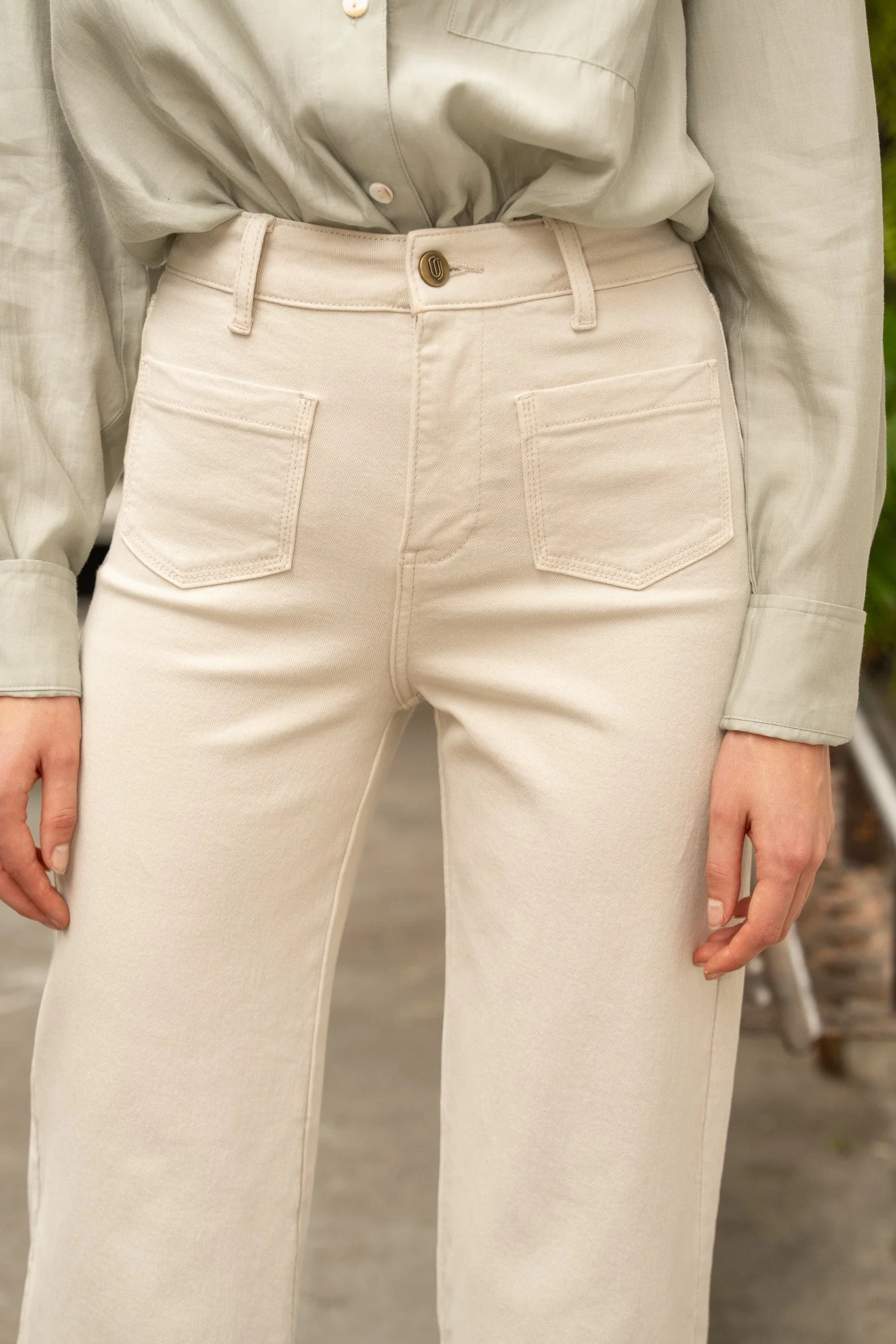 Jean Gaspard - denim taupe - Image 3