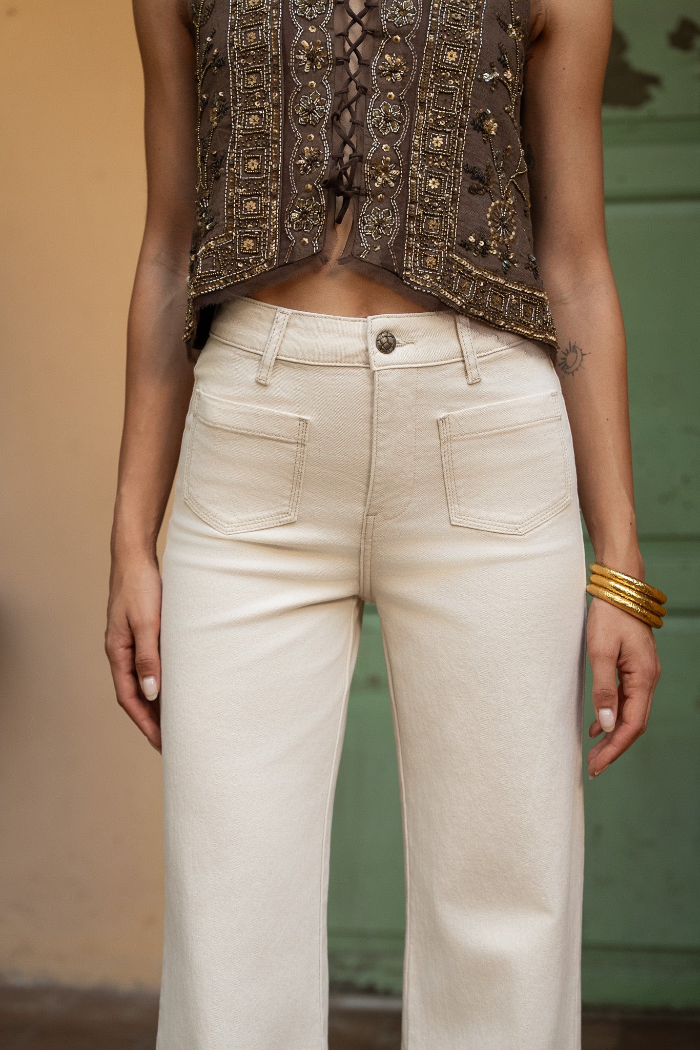 Jean Gaspard - denim naturel - Image 4