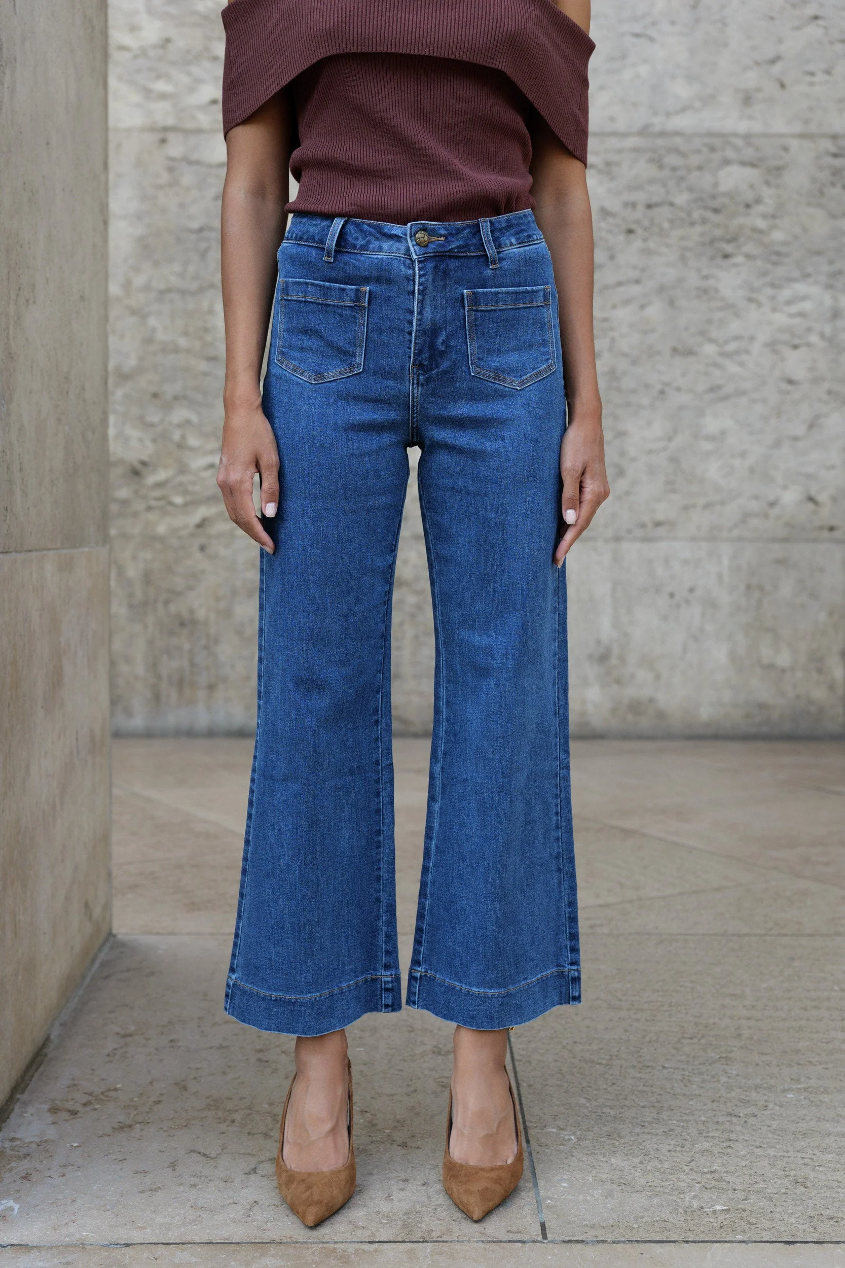 Jean Gasparette - denim foncé - Image 2