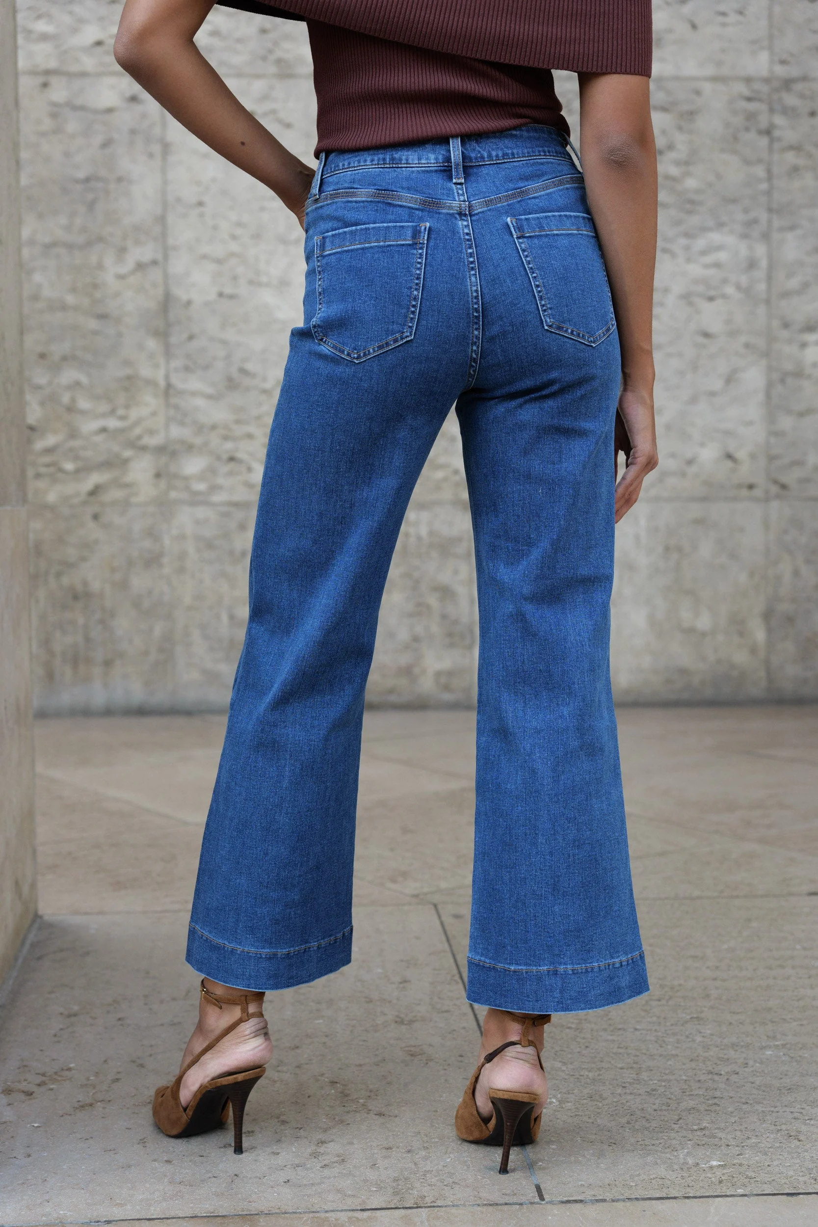 Jean Gasparette - denim foncé - Image 4