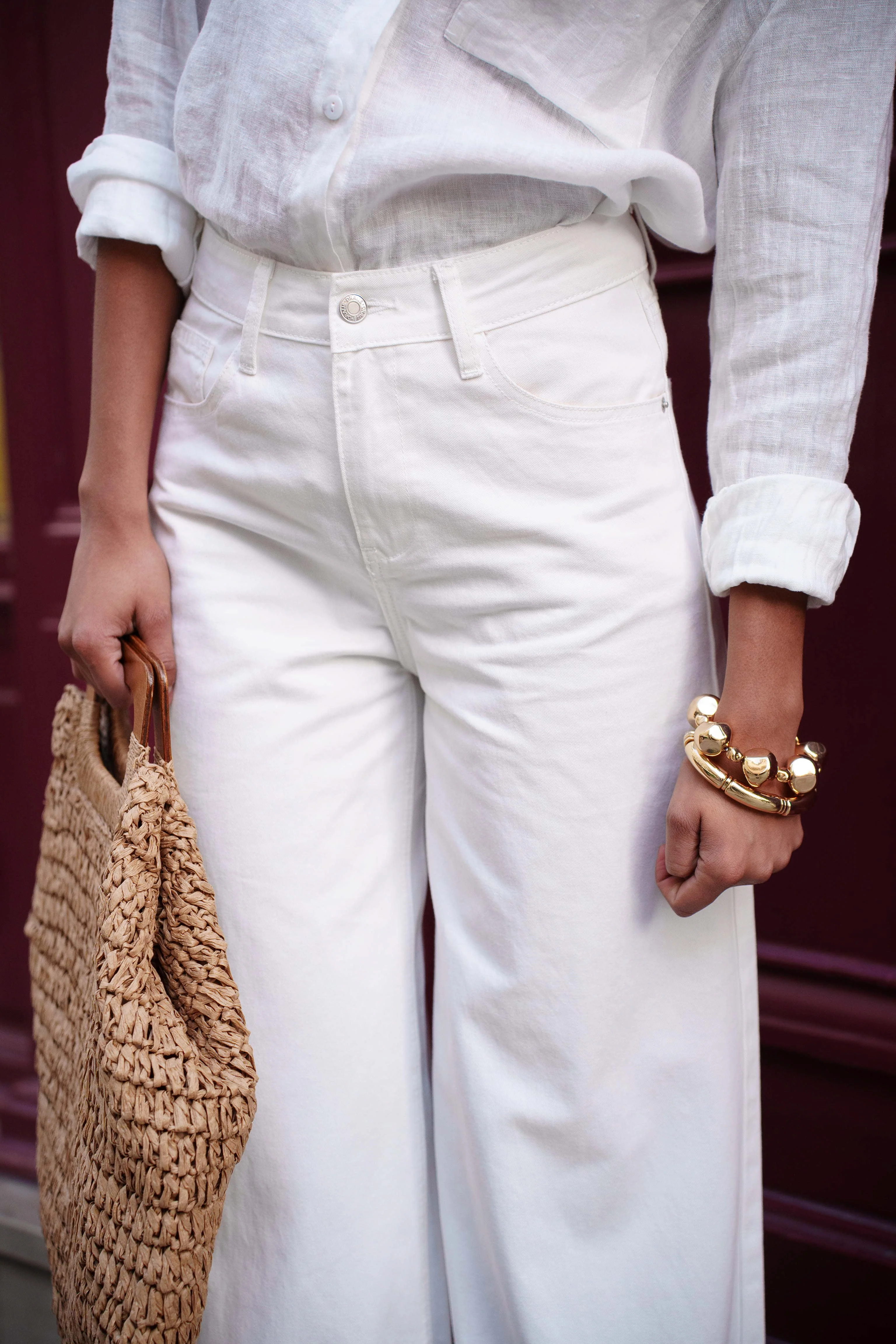 Jean Giovani - denim blanc - Image 3