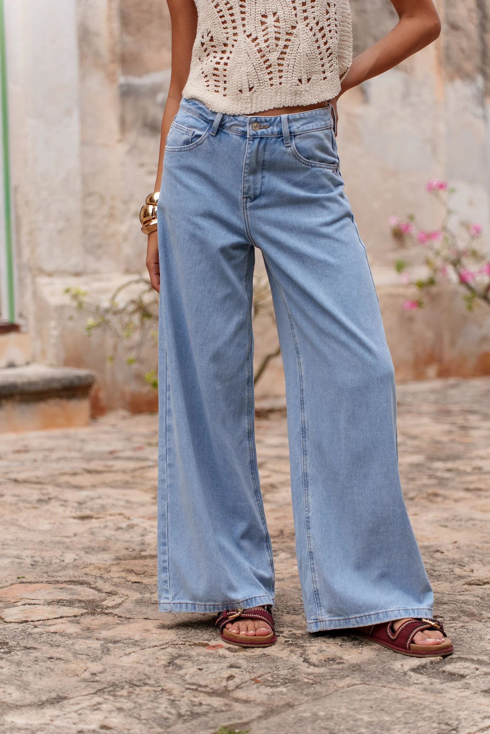 Jean Giovani - denim clair - Image 3