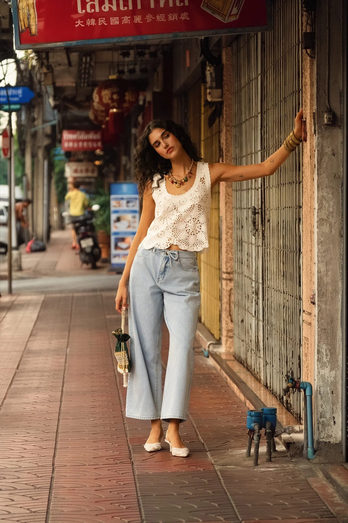 Jean Harper - denim bleu clair - Image 3