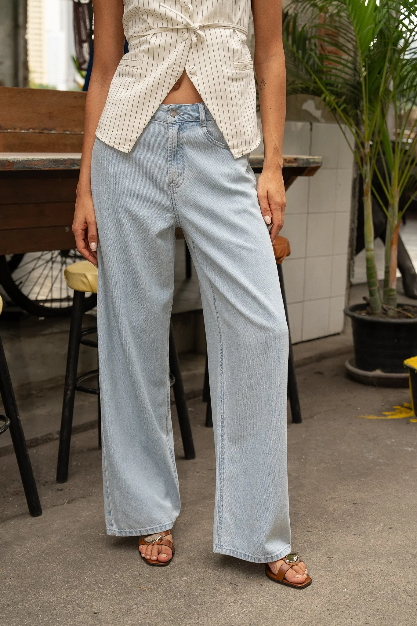 Jean Joly - denim bleu clair - Image 3