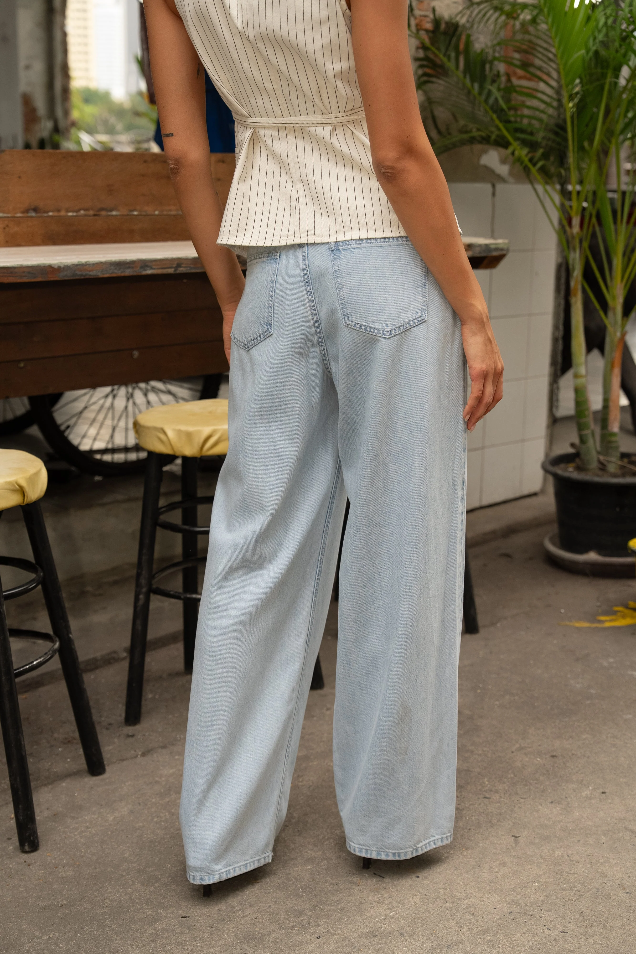 Jean Joly - denim bleu clair - Image 4
