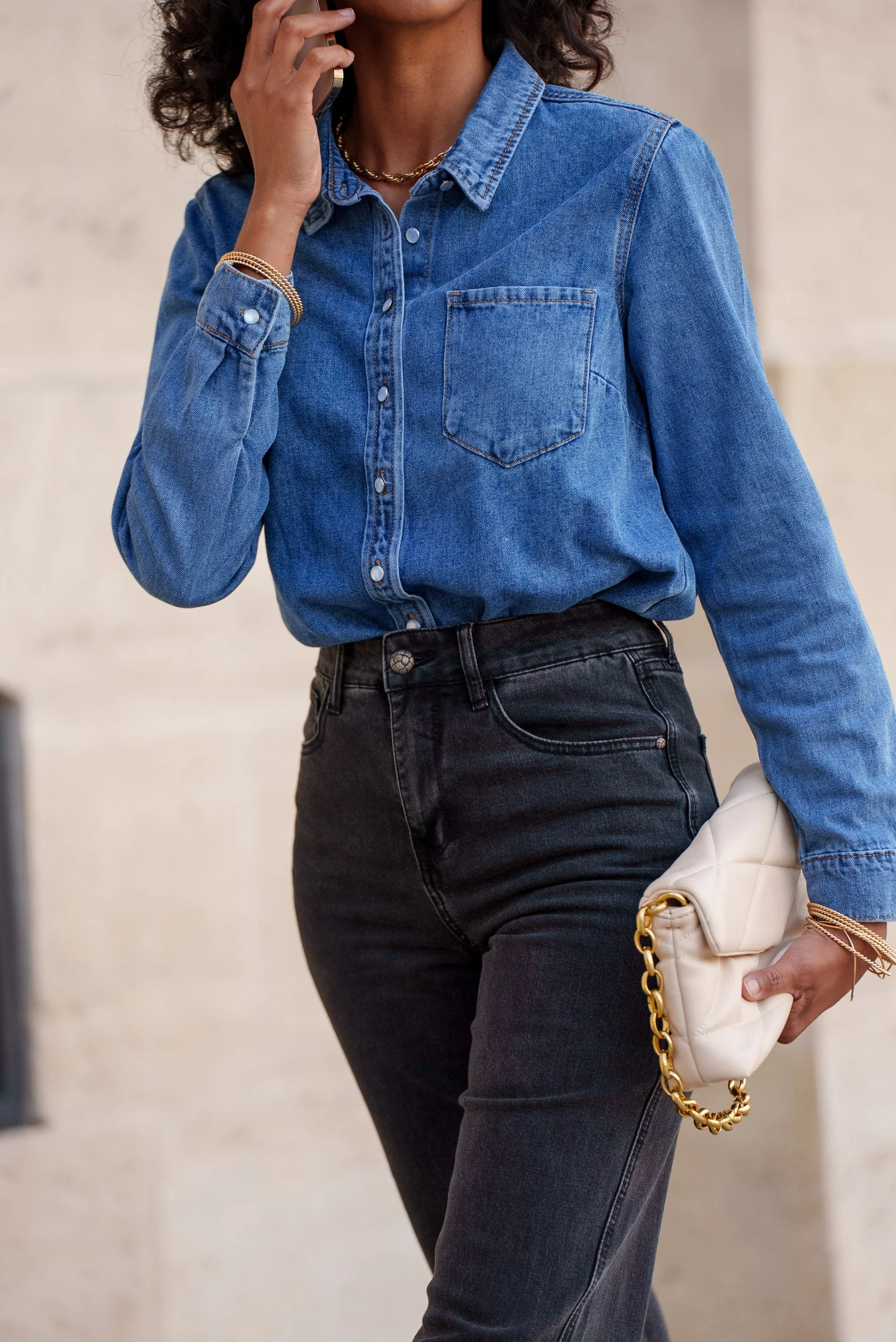 Jean Kendall - denim gris moyen - Image 3