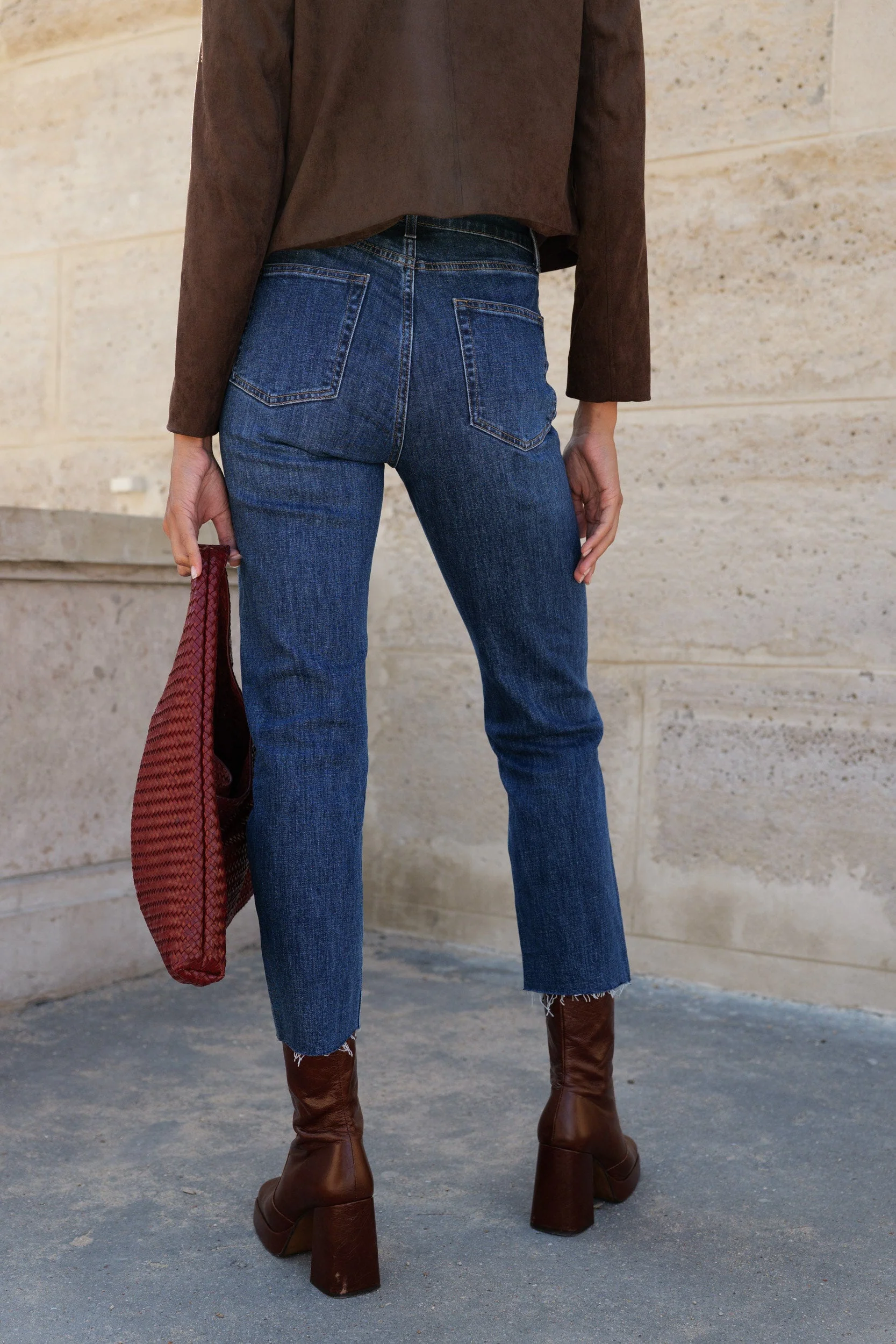 Jean Maryline - denim bleu foncé - Image 4