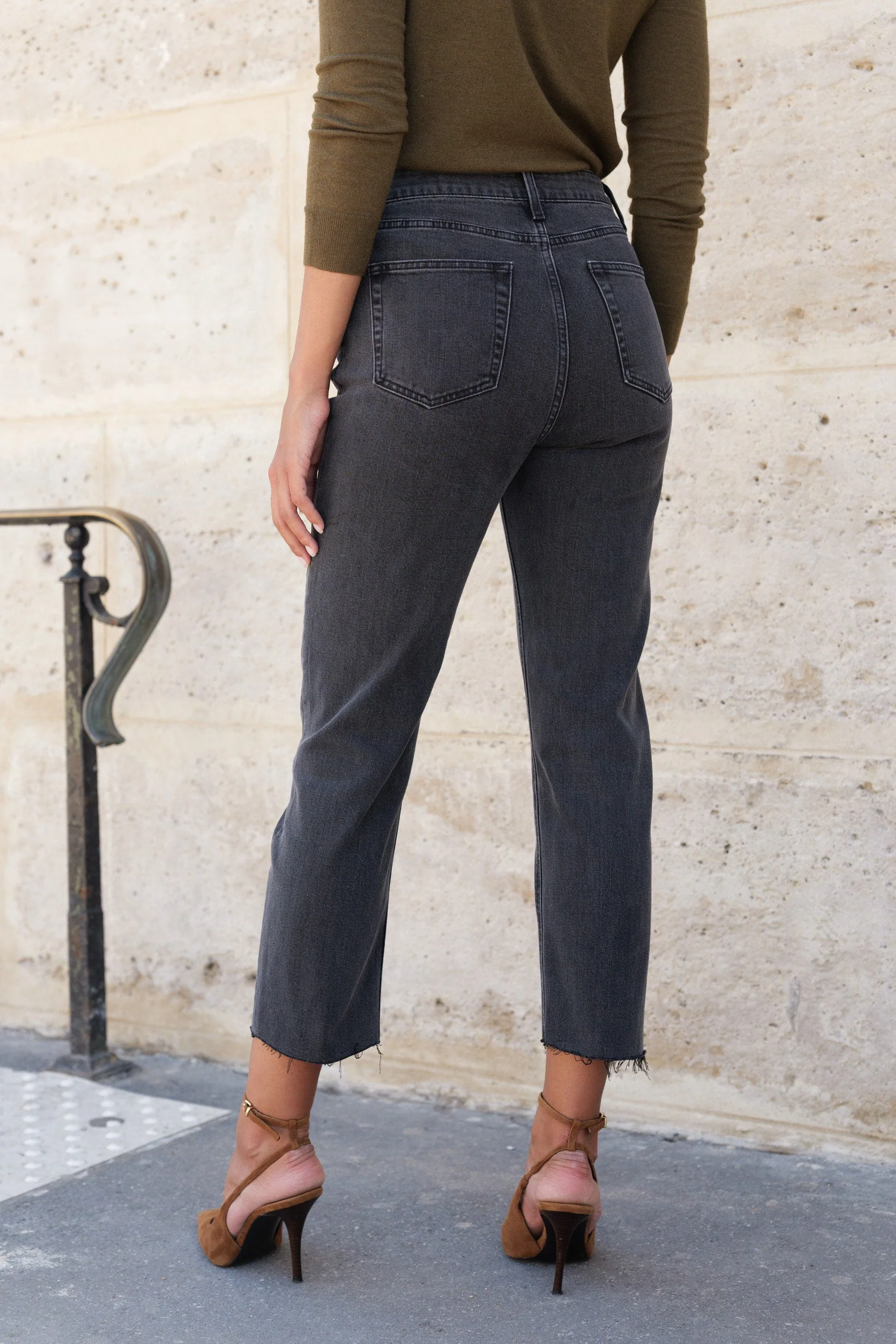Jean Maryline - denim gris moyen - Image 3