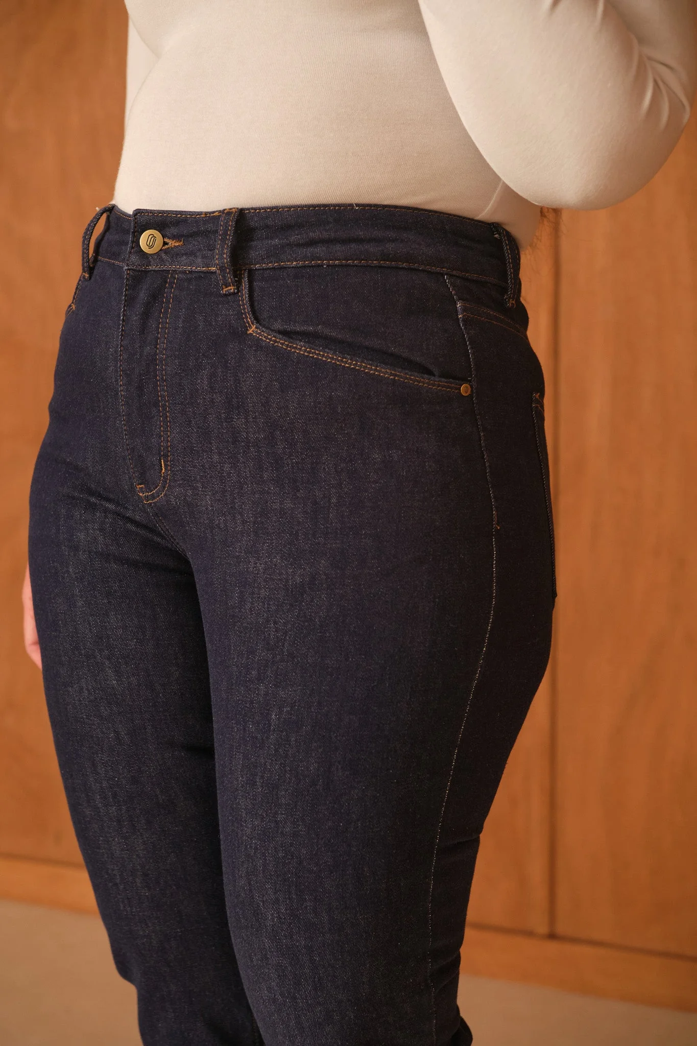 Jean Milena - denim brut - curvy - Image 3