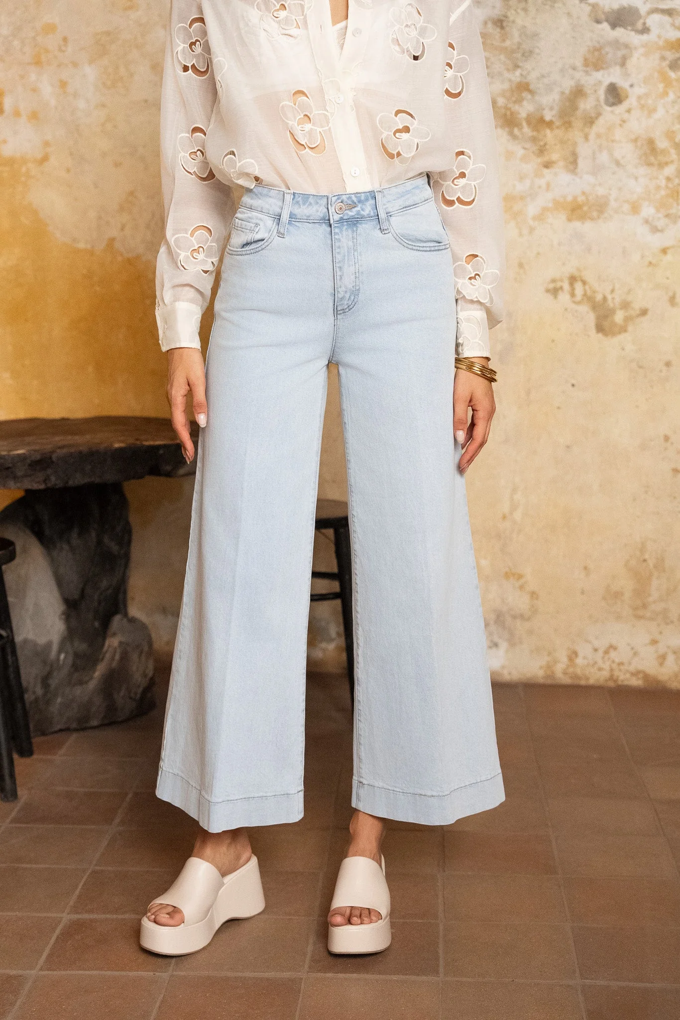 Jean Peter - denim très clair - Image 2