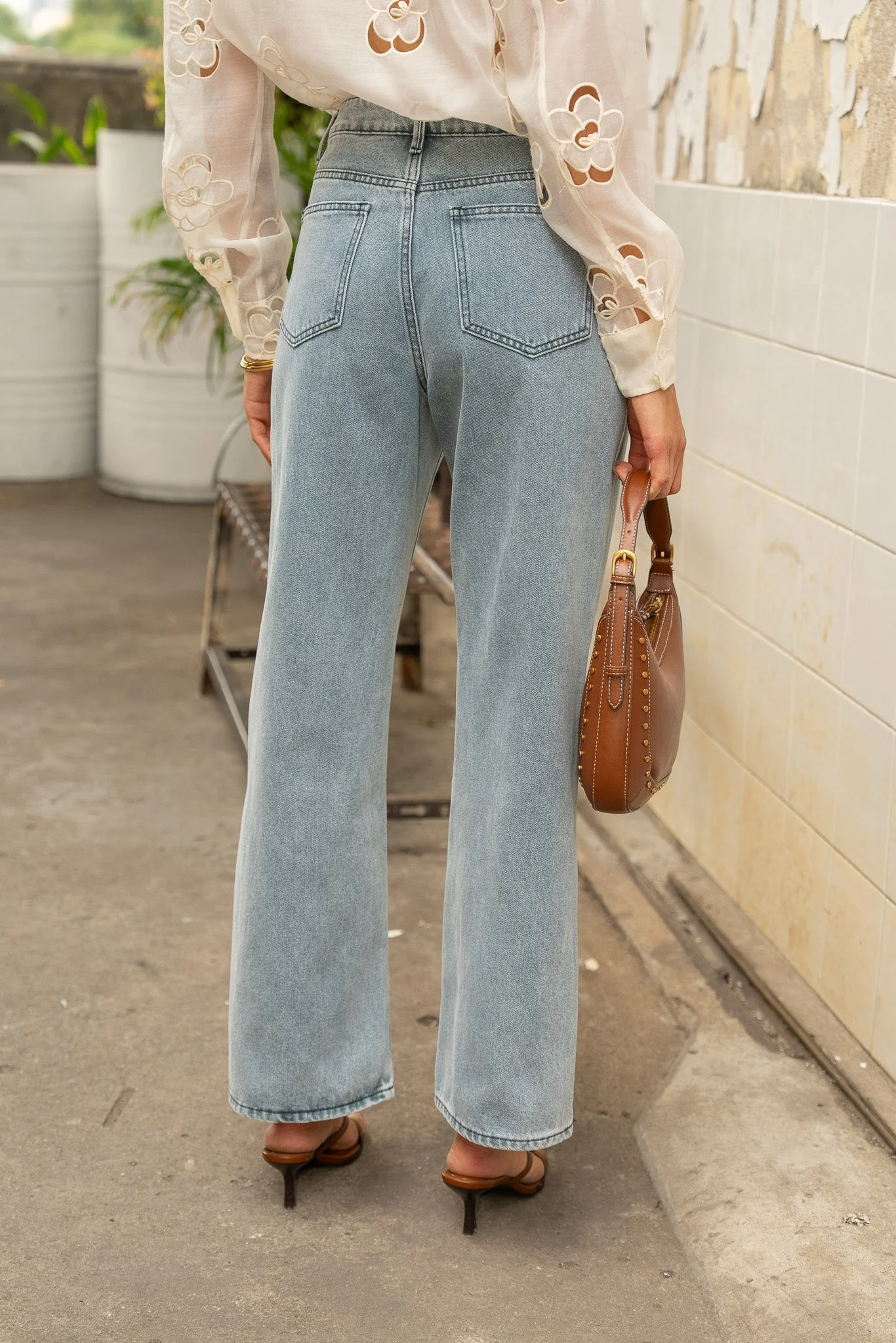 Jean Raphael - denim vert - Image 4
