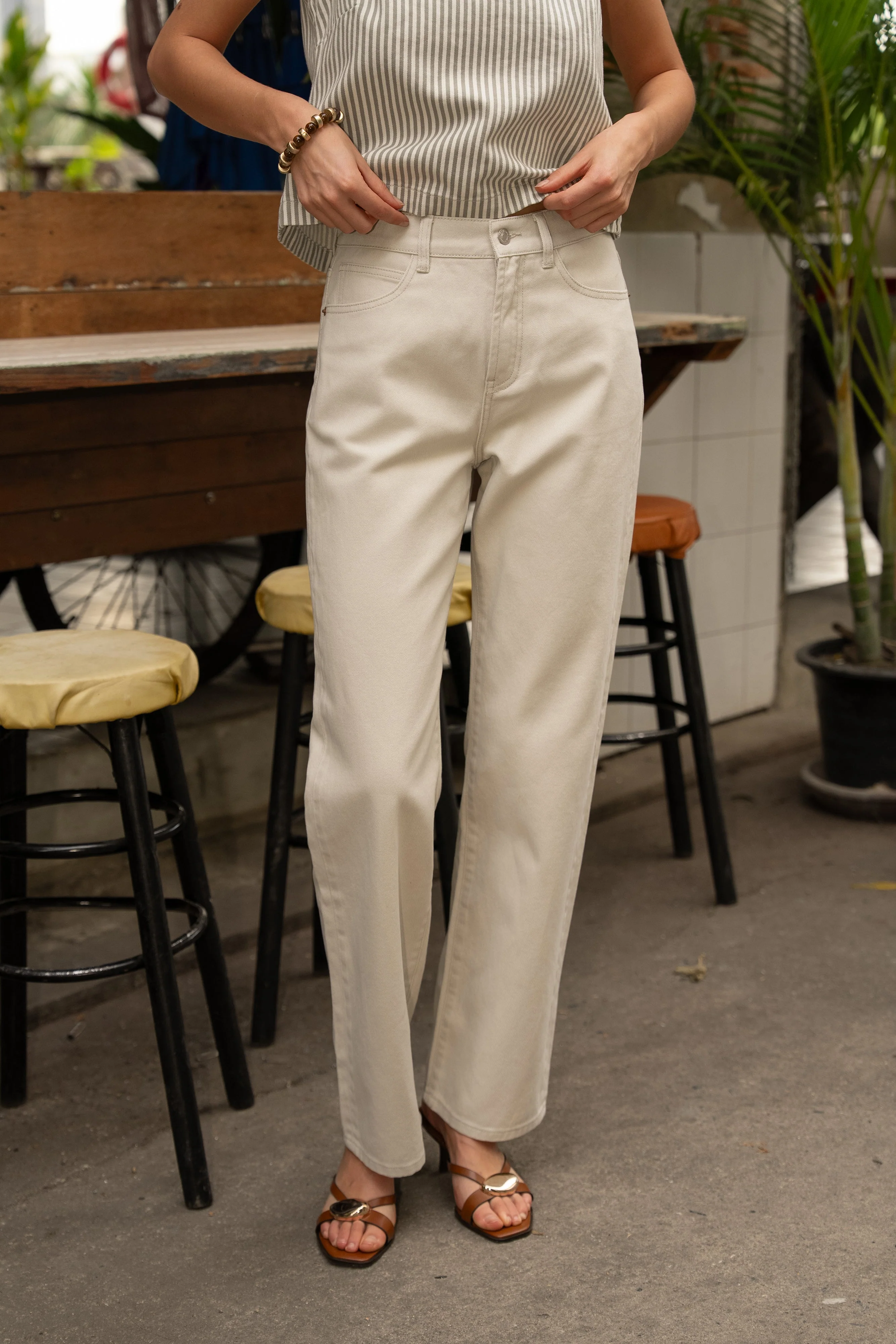 Jean Sand - denim beige - Image 2